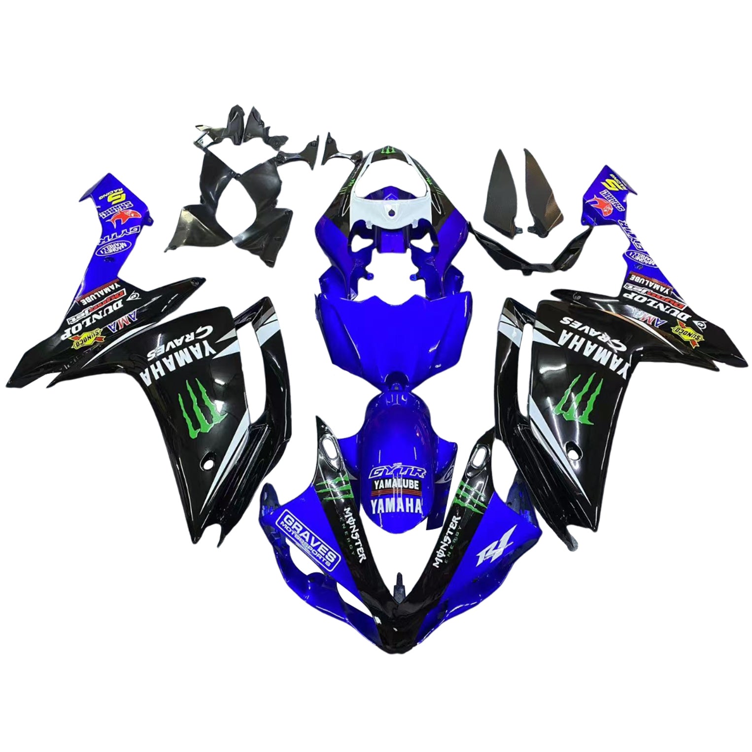 Fairing Kit For Yamaha YZF 1000 R1 2007-2008 Generic