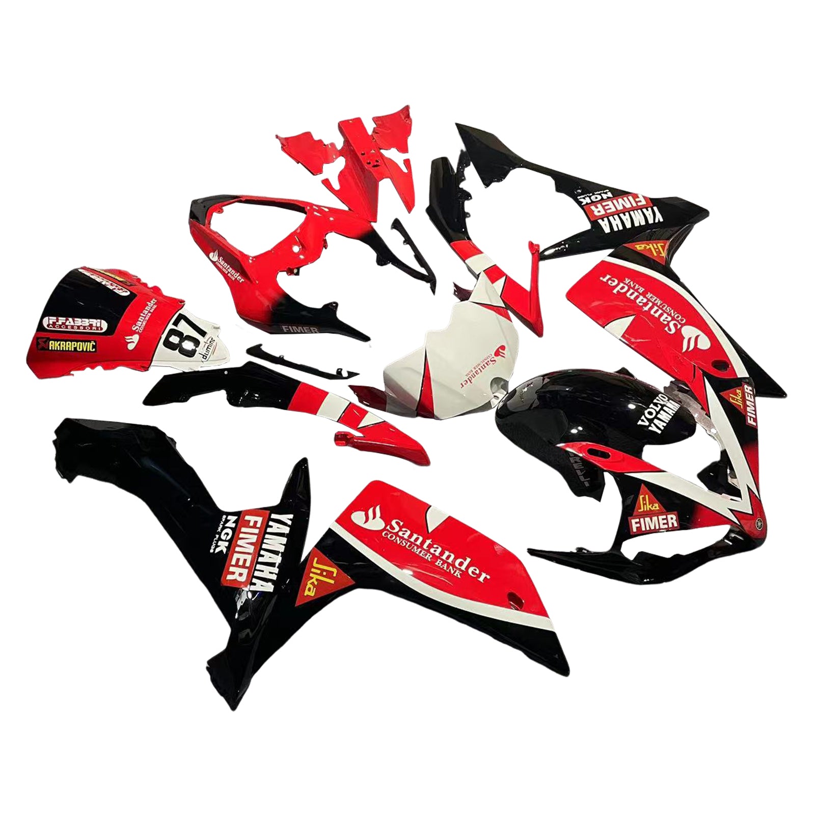 Fairing Kit For Yamaha YZF 1000 R1 2007-2008 Generic