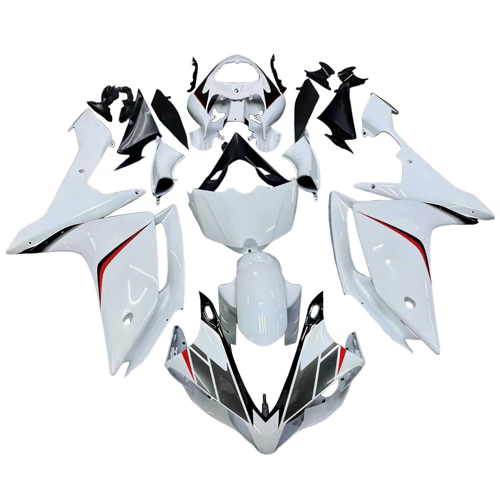 Yamaha YZF 1000 R1 2007-2008 Fairing Kit Bodywork Plastic ABS