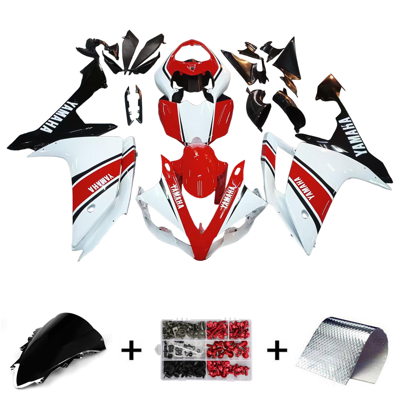 Yamaha YZF 1000 R1 2007-2008 Fairing Kit Bodywork Plastic ABS