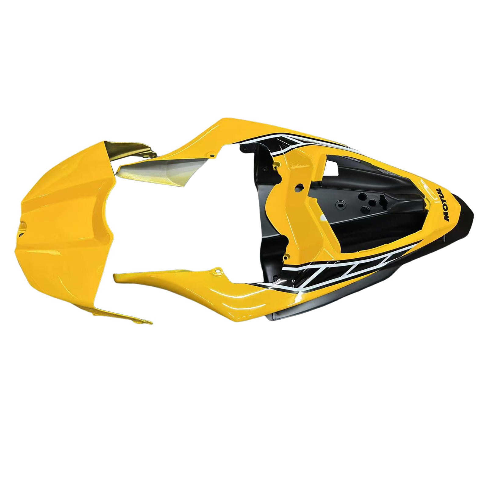 Fairings 2009-2011 Yamaha YZF-R1 Yellow Black Motul R1  Generic