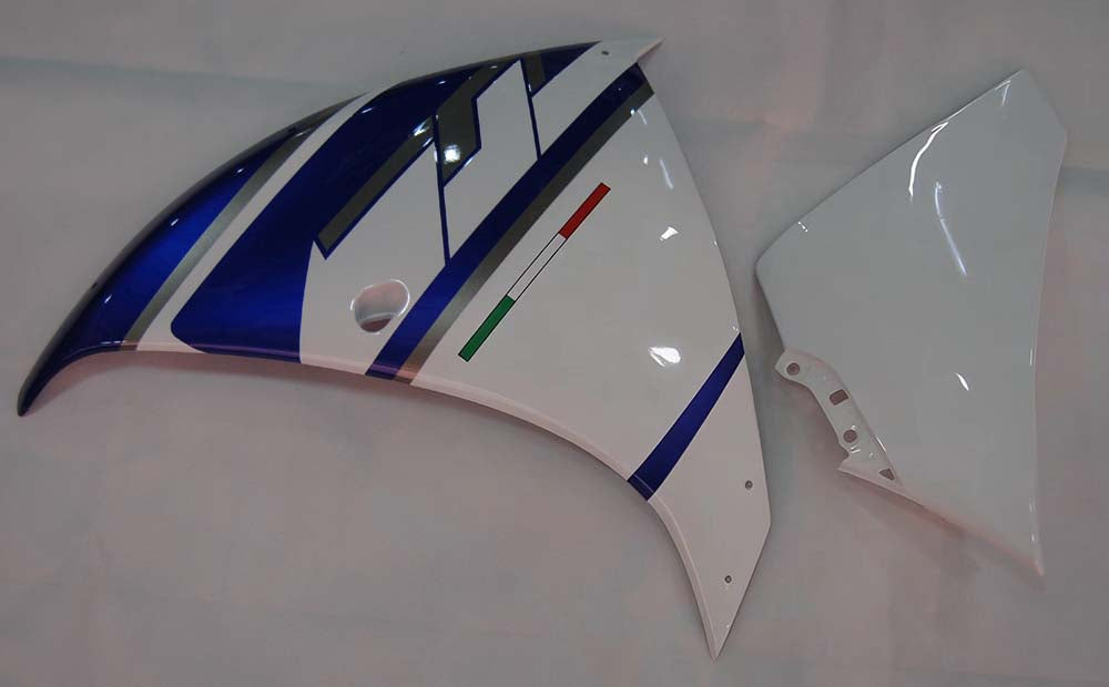 Carenados 2009-2011 Yamaha YZF-R1 Blanco Azul FIAT R1 Genérico