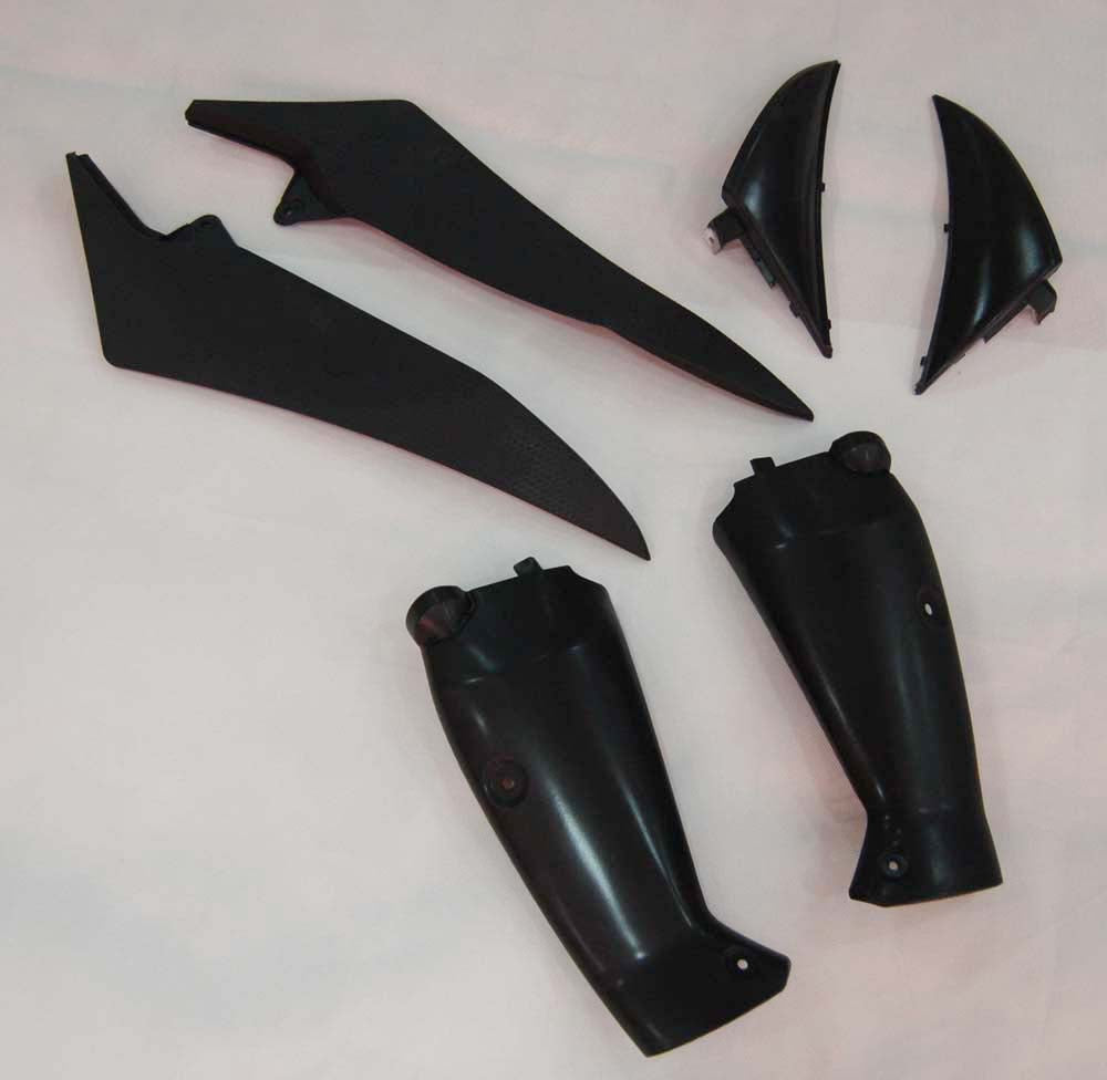 Fairings 2009-2011 Yamaha YZF-R1 Red Black Santander Bank R1 Generic