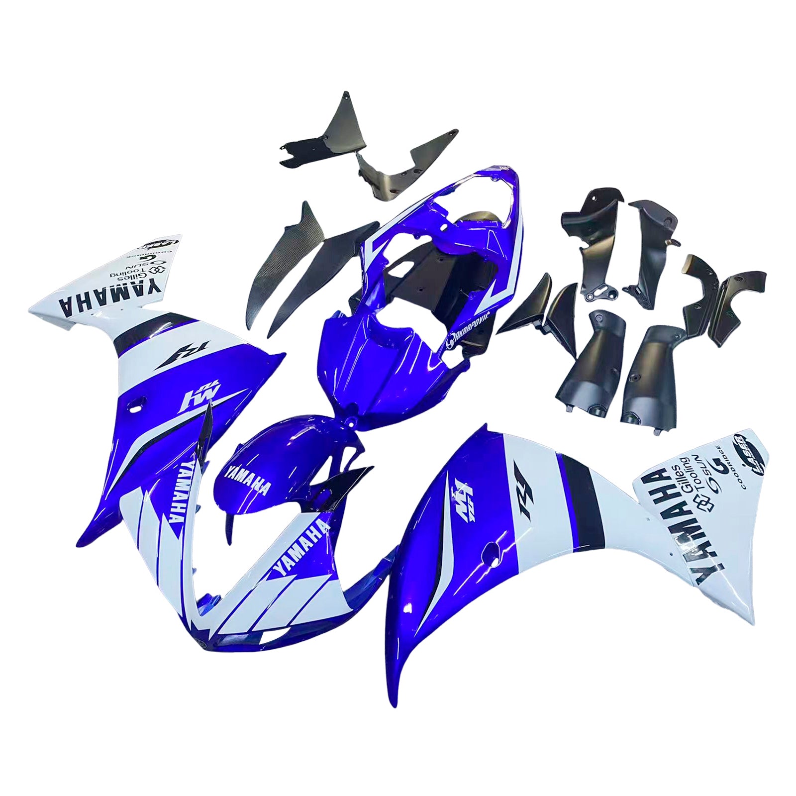 Fairings 2009-2011 Yamaha YZF-R1 Blue White R1  Generic