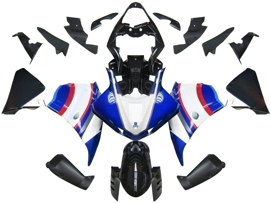 페어링 2009-2011 야마하 YZF-R1 블루 화이트 스테릴가드 제네릭