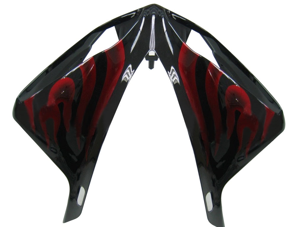 Carenados 2009-2011 Yamaha YZF-R1 Negro y Rojo Llama Genérico