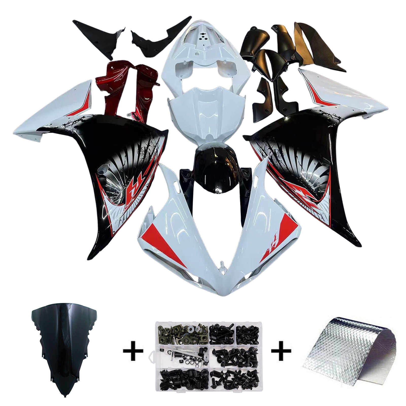 Yamaha YZF 1000 R1 2009-2011 Fairing Kit Bodywork Plastic ABS