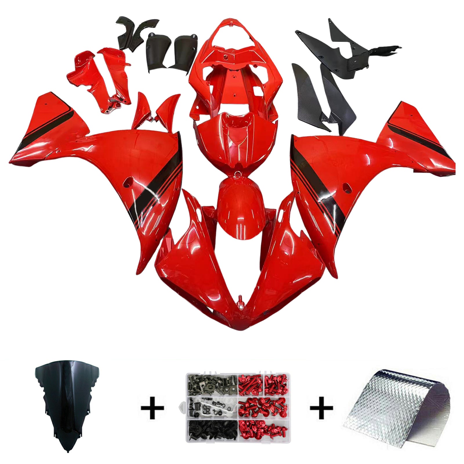 Yamaha YZF 1000 R1 2009-2011 Fairing Kit Bodywork Plastic ABS