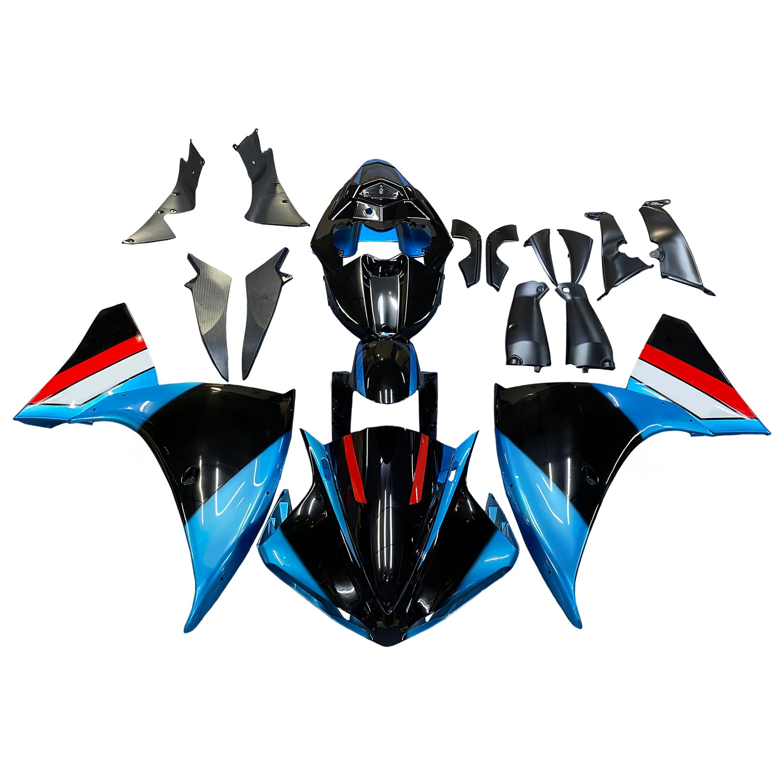 Yamaha YZF 1000 R1 2009-2011 Fairing Kit Bodywork Plastic ABS