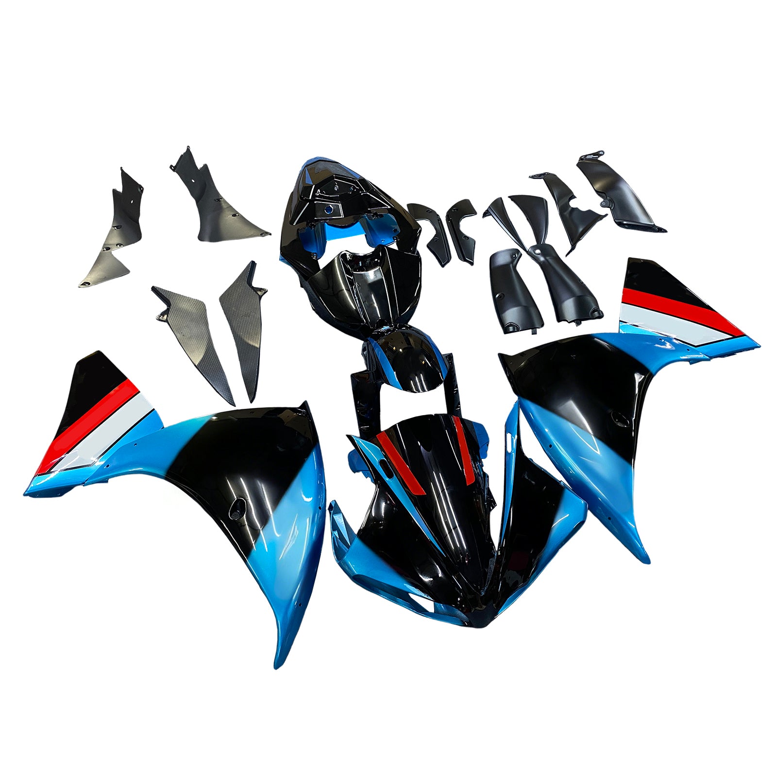 Yamaha YZF 1000 R1 2009-2011 Fairing Kit Bodywork Plastic ABS