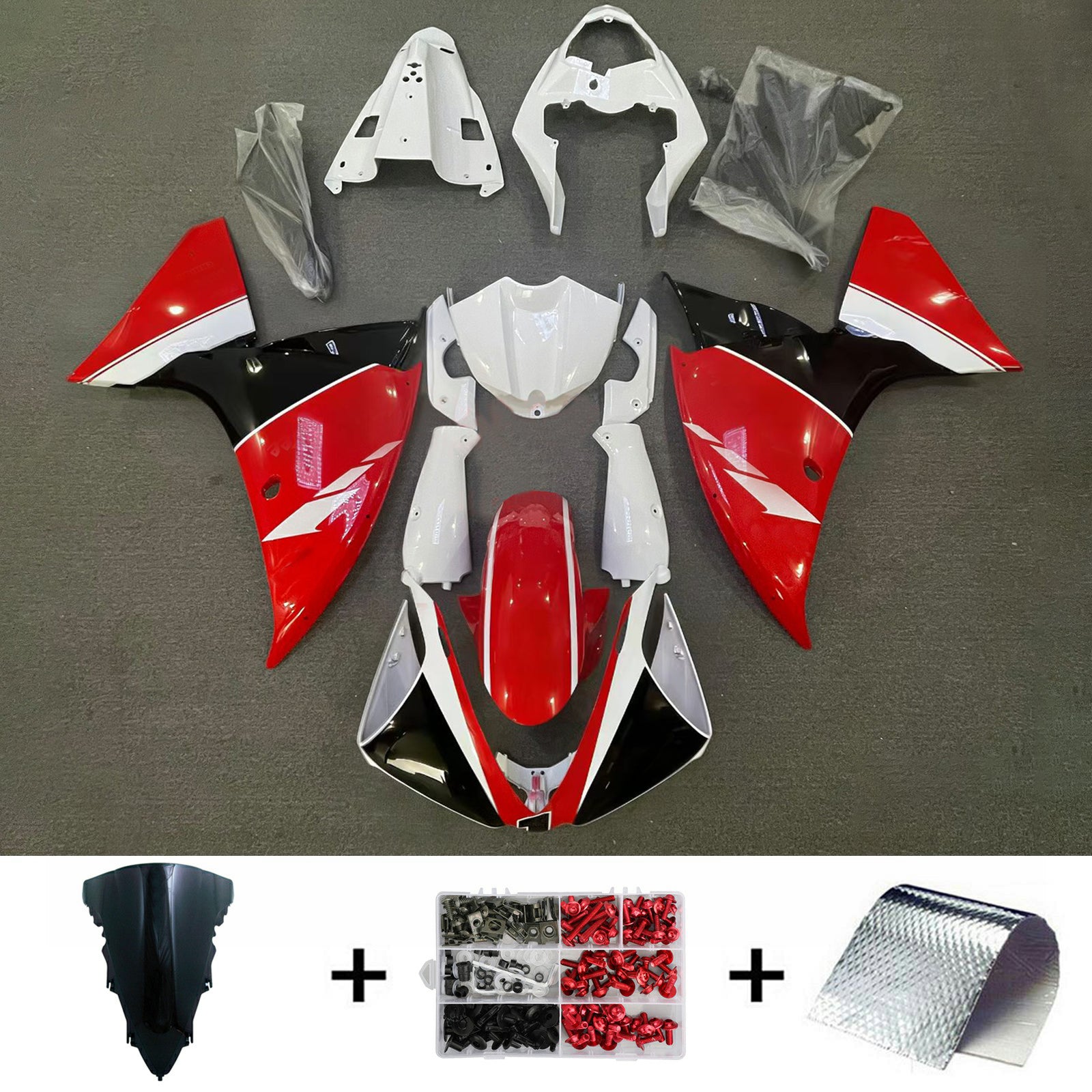 Yamaha YZF 1000 R1 2009-2011 Fairing Kit Bodywork Plastic ABS