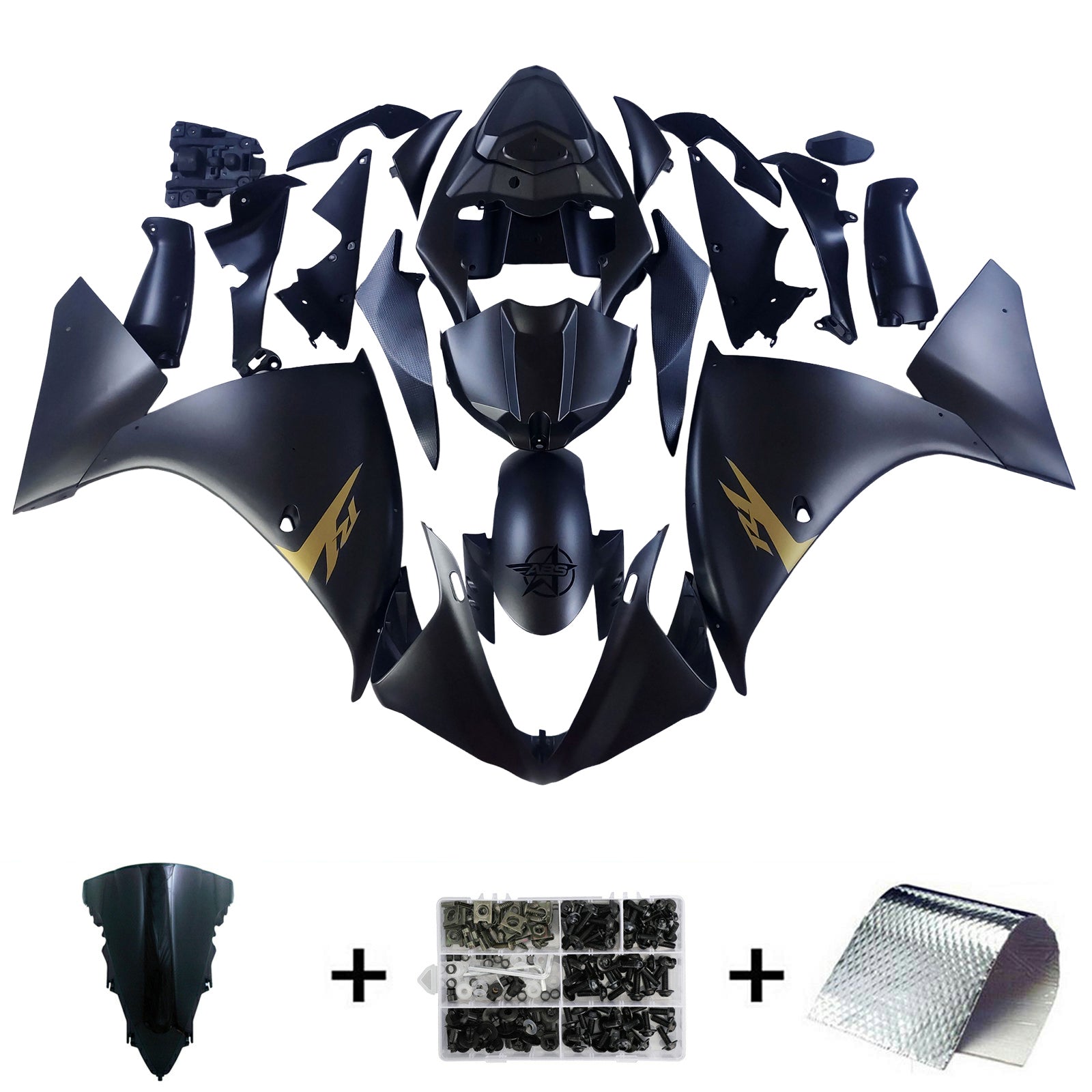 Yamaha YZF 1000 R1 2009-2011 Fairing Kit Bodywork Plastic ABS