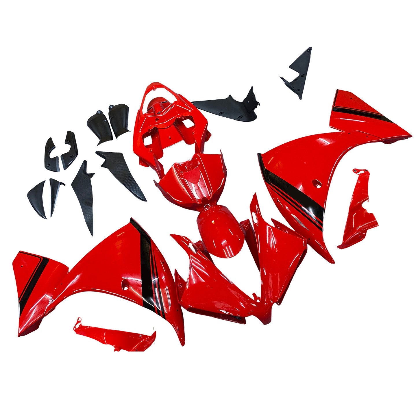 Fairings Plastics 2012-2014 Yamaha YZF R1 Red R1 Generic