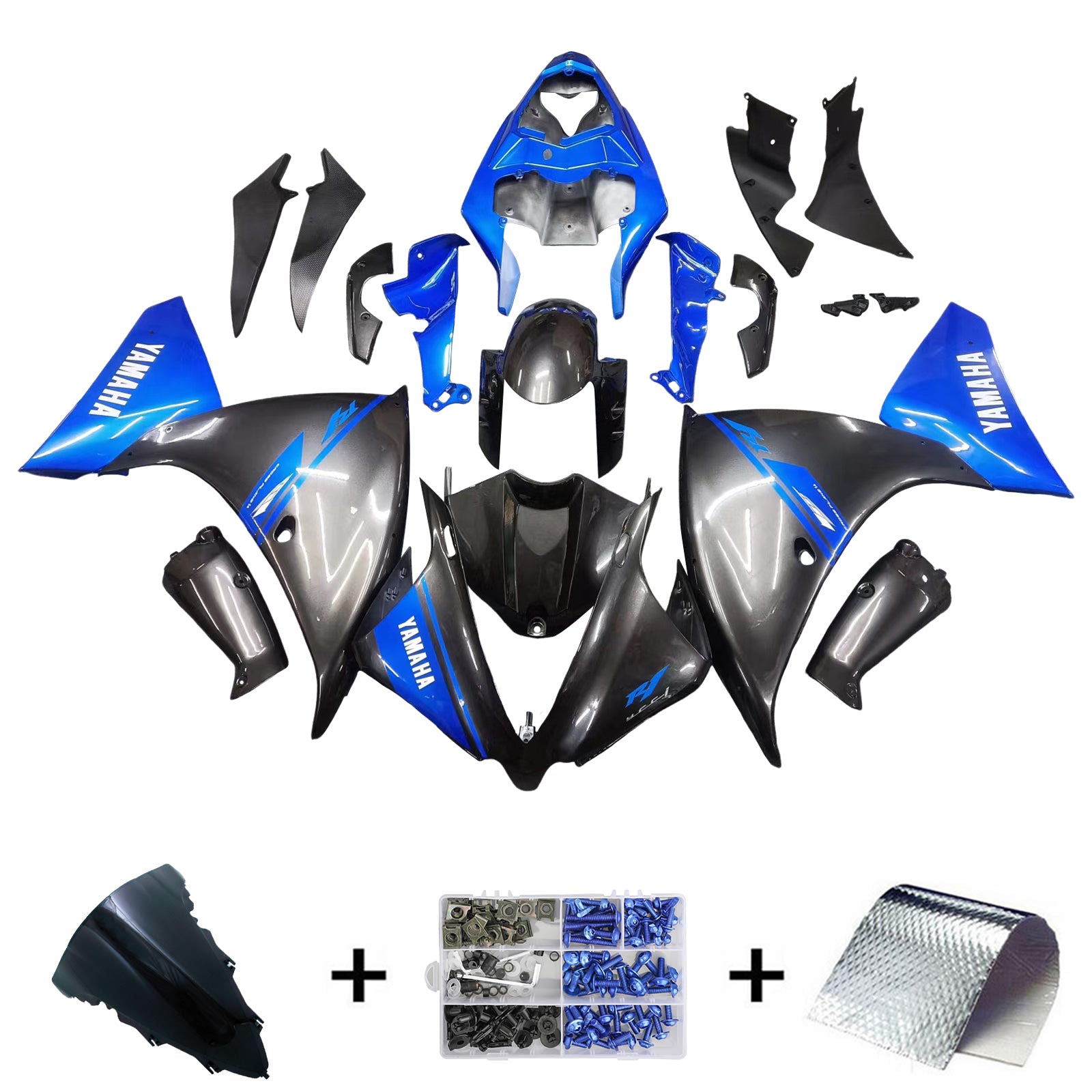 Kit Carenado Para Yamaha YZF 1000 R1 2012-2014 Genérico