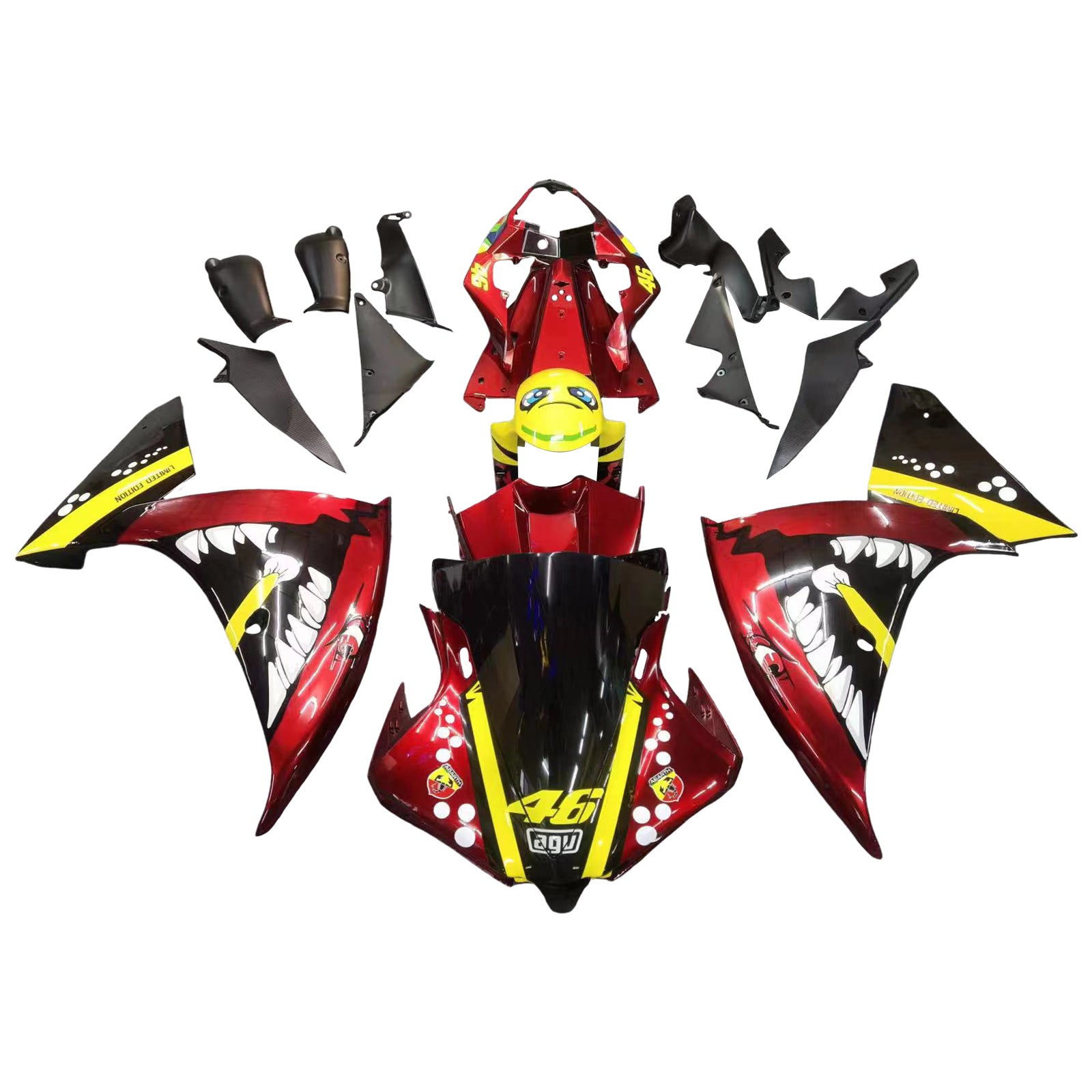 Fairing Kit For Yamaha YZF 1000 R1 2012-2014 Generic