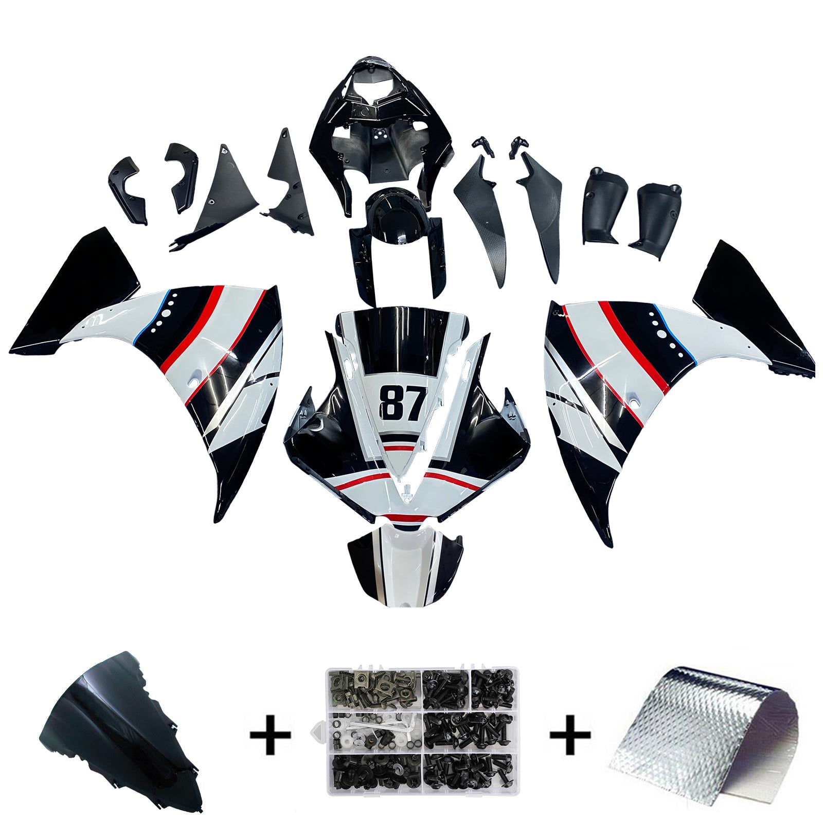 Fairing Kit For Yamaha YZF 1000 R1 2012-2014 Generic