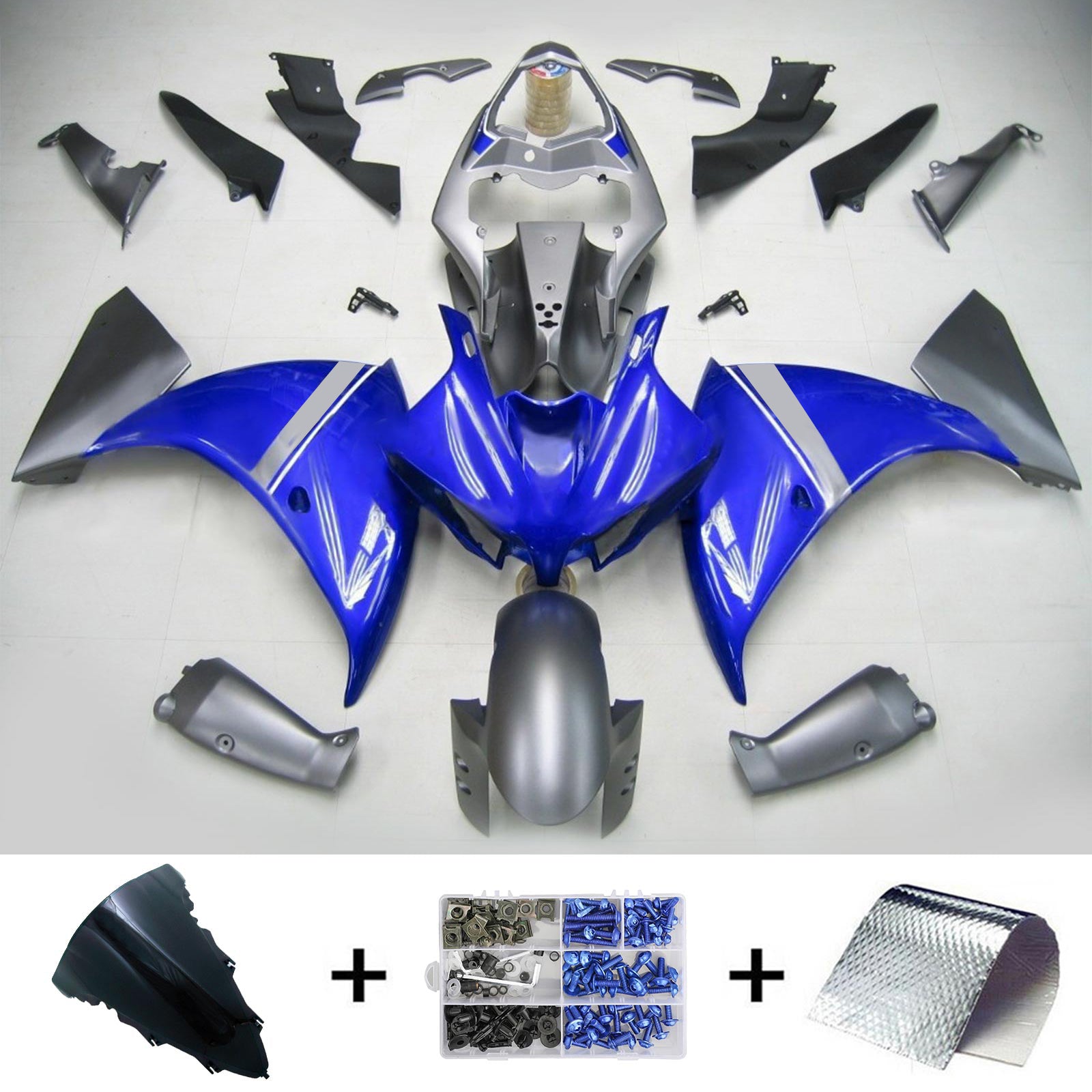 Kit Carenado Para Yamaha YZF 1000 R1 2012-2014 Genérico
