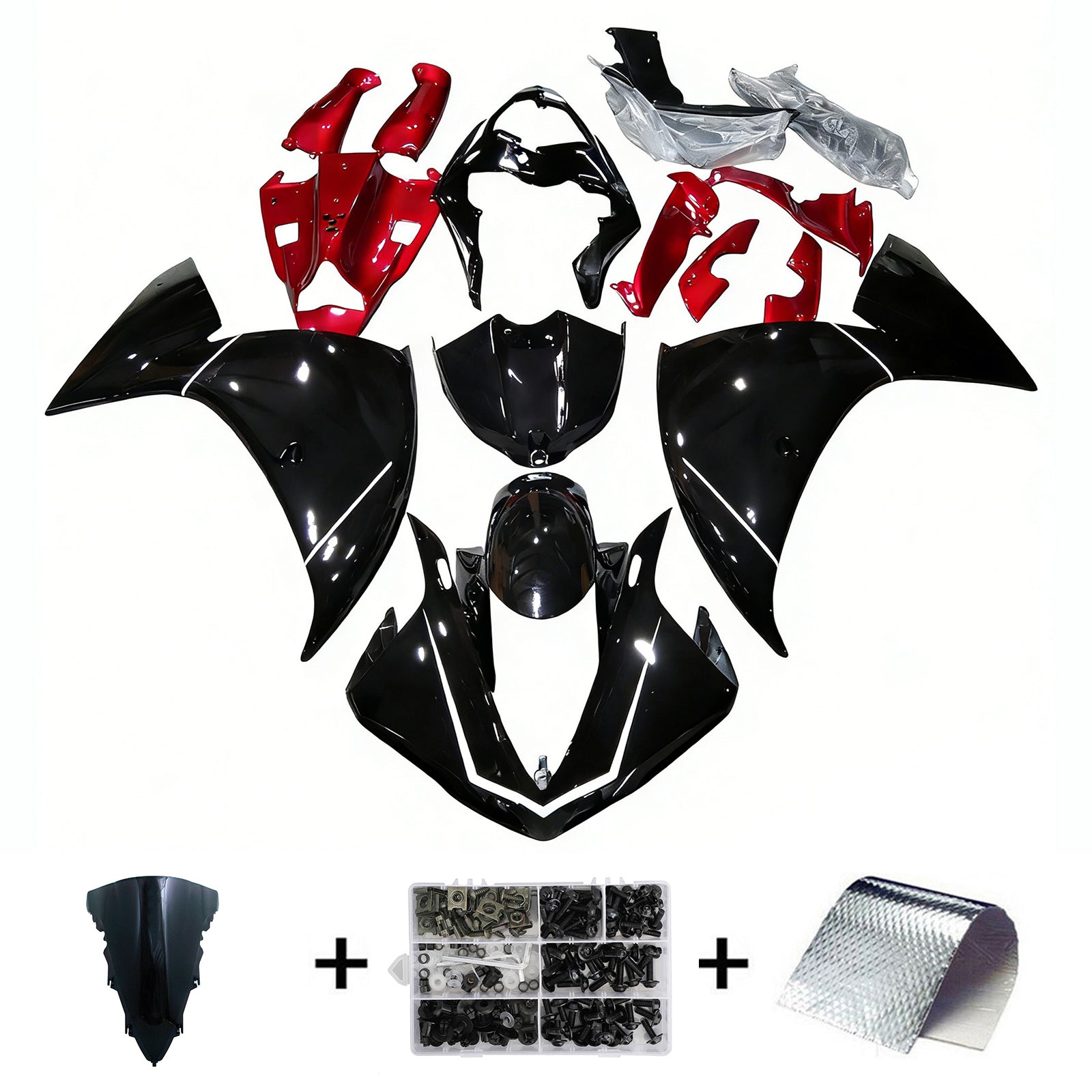 Yamaha YZF 1000 R1 2012-2014 Fairing Kit Bodywork Plastic ABS