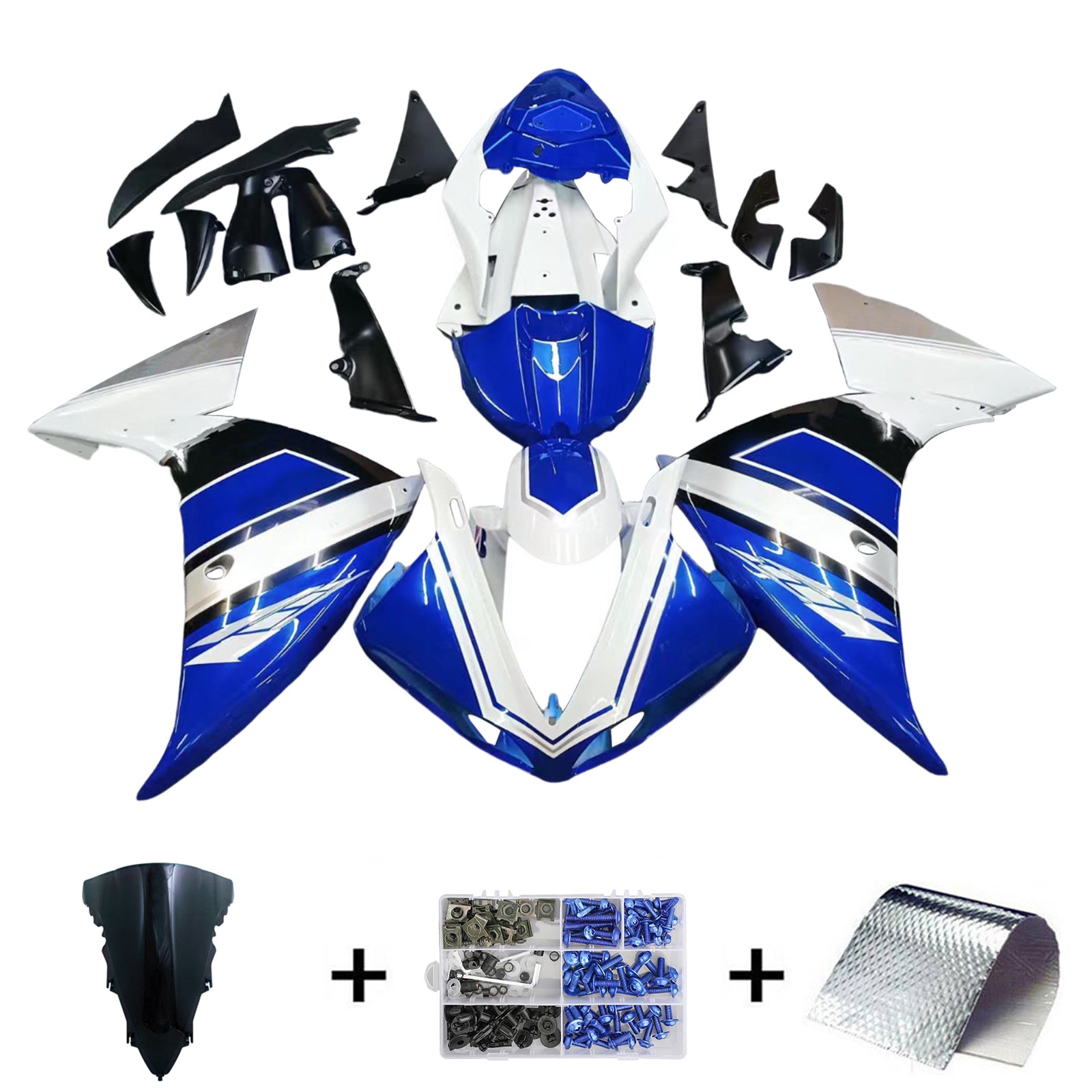 Yamaha YZF-R1 2012-2014 Fairing Kit Bodywork Plastic ABS