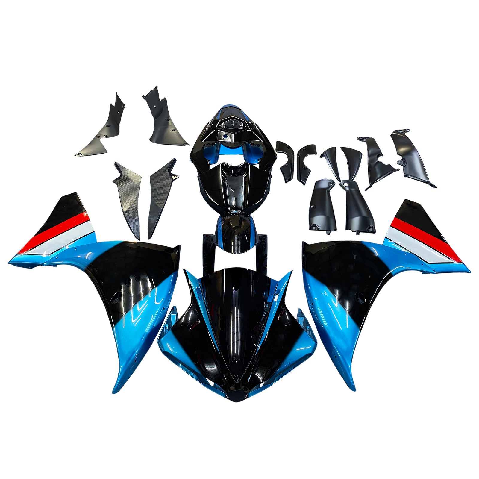 Yamaha YZF-R1 2012-2014 Fairing Kit Bodywork Plastic ABS
