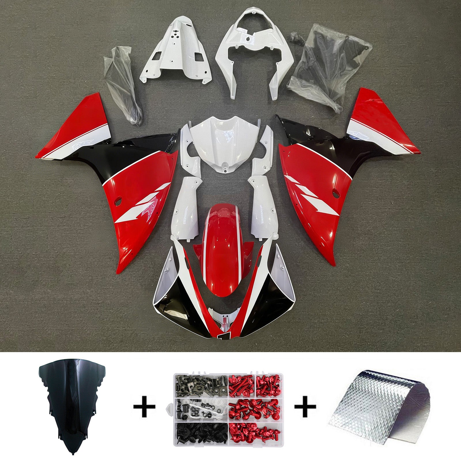 Yamaha YZF-R1 2012-2014 Fairing Kit Bodywork Plastic ABS
