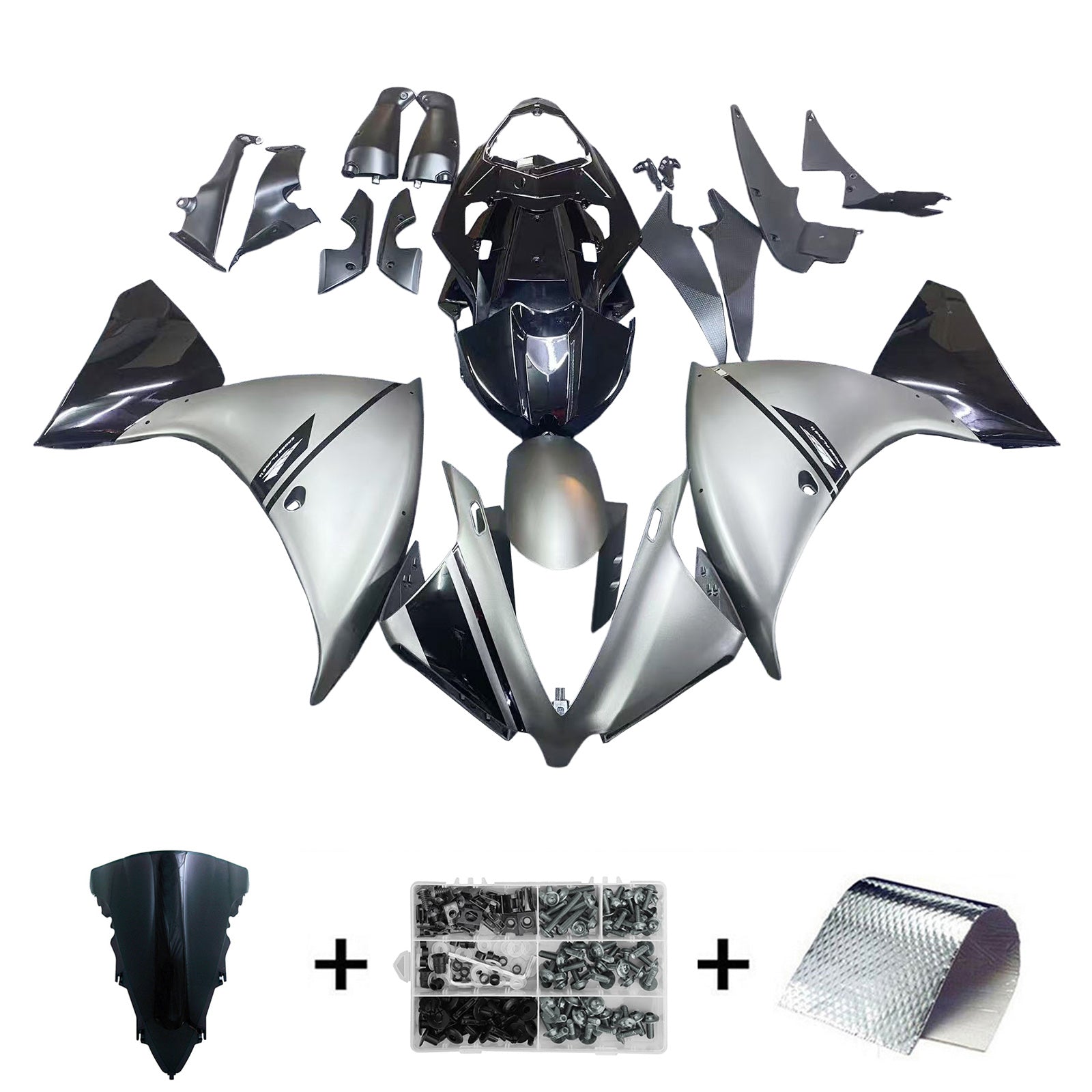 Yamaha YZF-R1 2012-2014 Fairing Kit Bodywork Plastic ABS