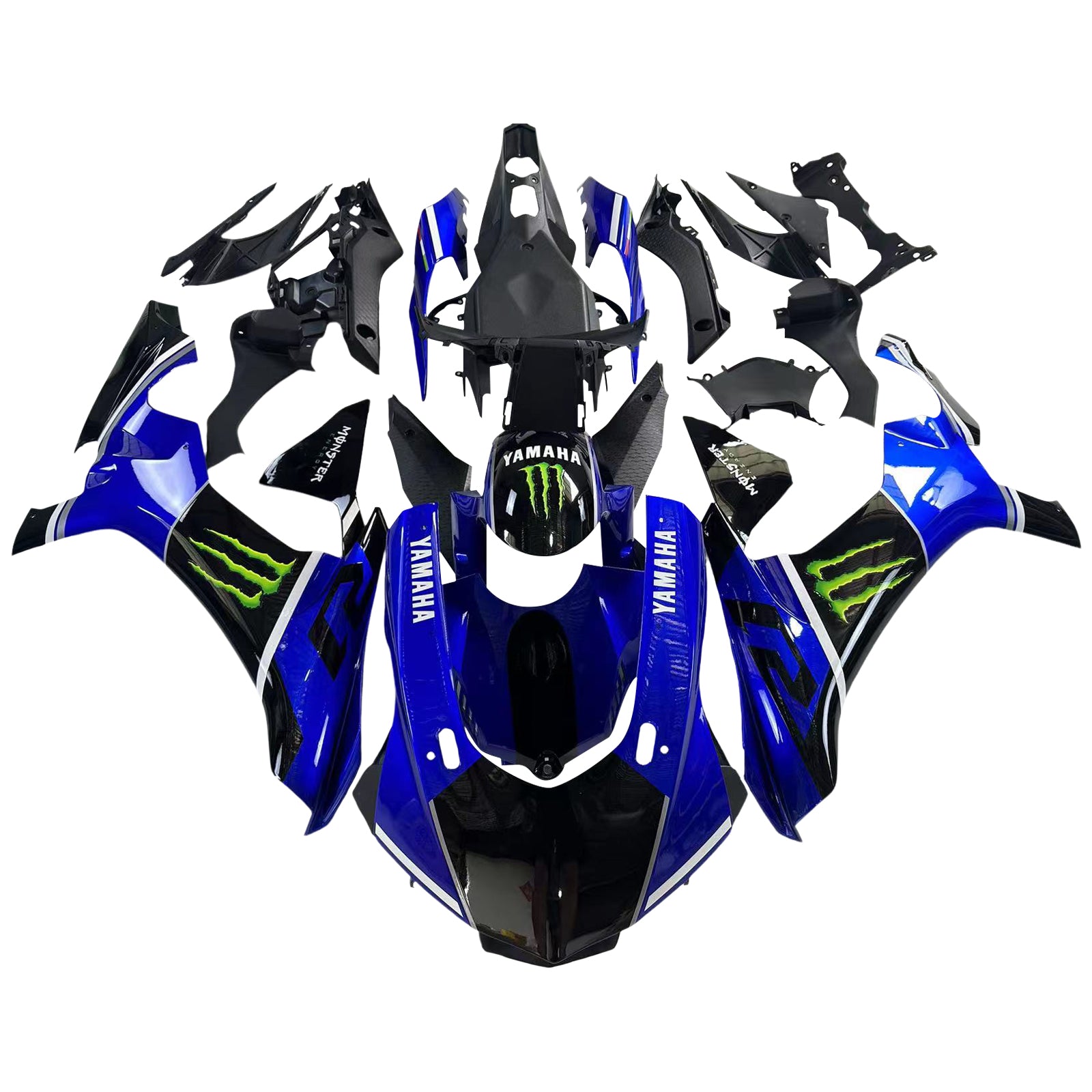 Kit Carenado Para Yamaha YZF 1000 R1 2015-2019 Genérico