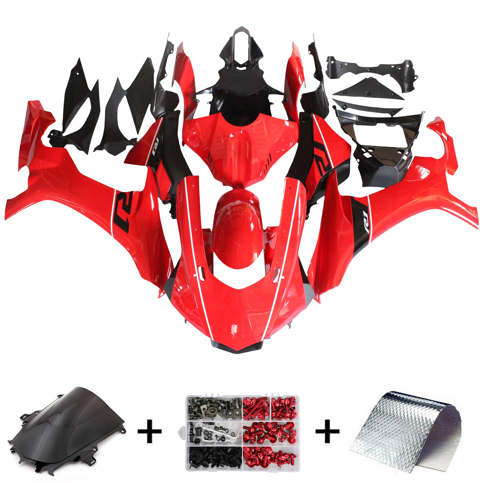 Yamaha YZF 1000 R1 2015-2019 Fairing Kit Bodywork Plastic ABS