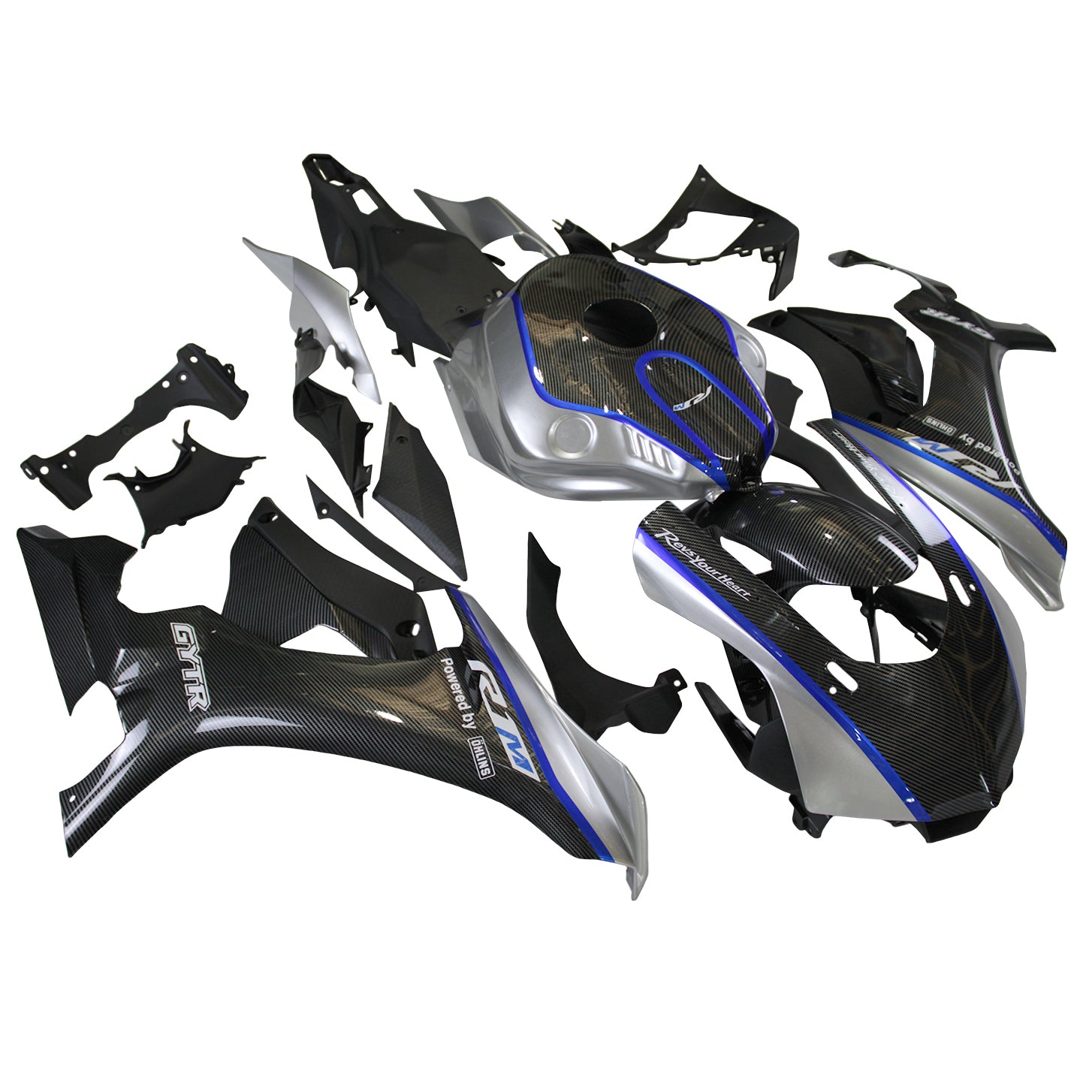 Yamaha YZF 1000 R1 2015-2019 Fairing Kit Bodywork Plastic ABS