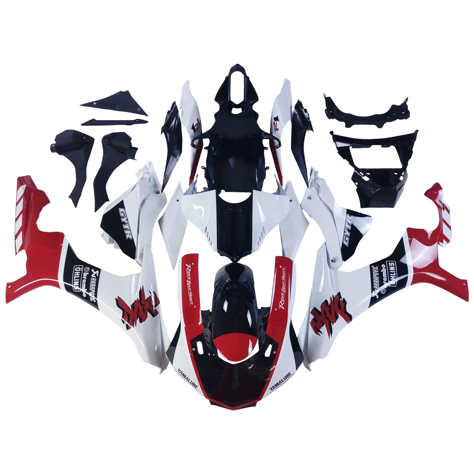 Yamaha YZF 1000 R1 2015-2019 Fairing Kit Bodywork Plastic ABS
