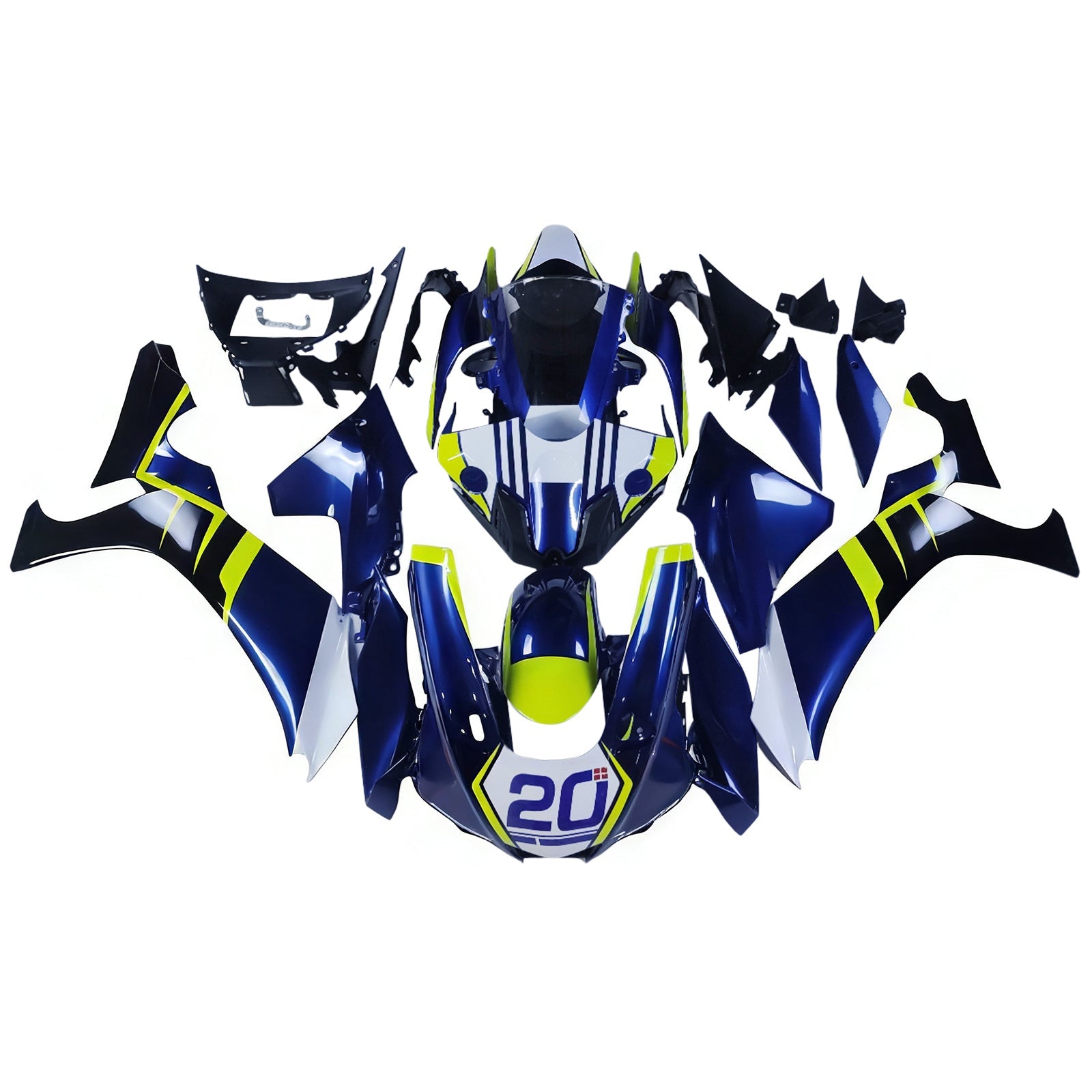 Yamaha YZF 1000 R1 2015-2019 Fairing Kit Bodywork Plastic ABS