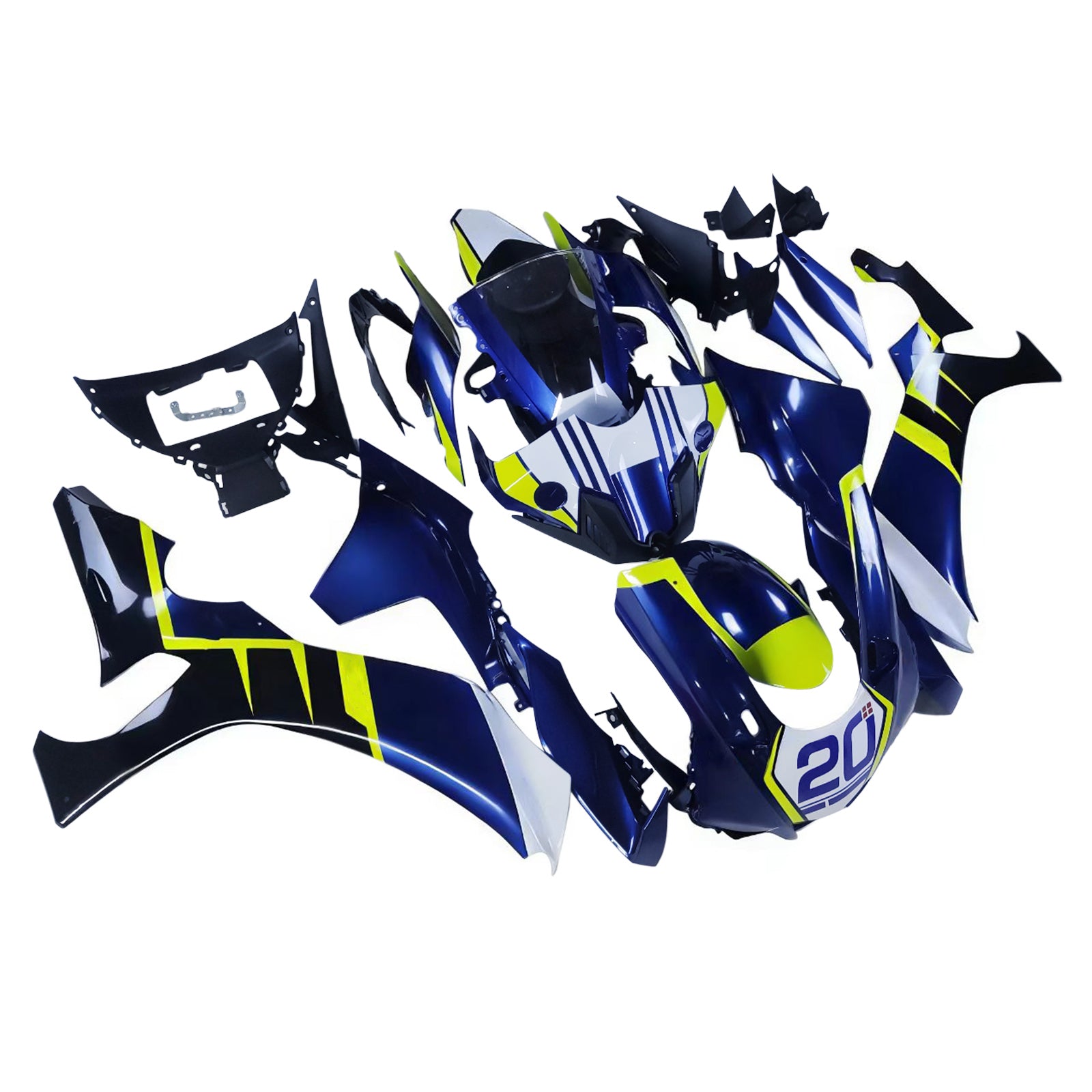 Yamaha YZF R1 2020-2024 Fairing Kit Bodywork Plastic ABS