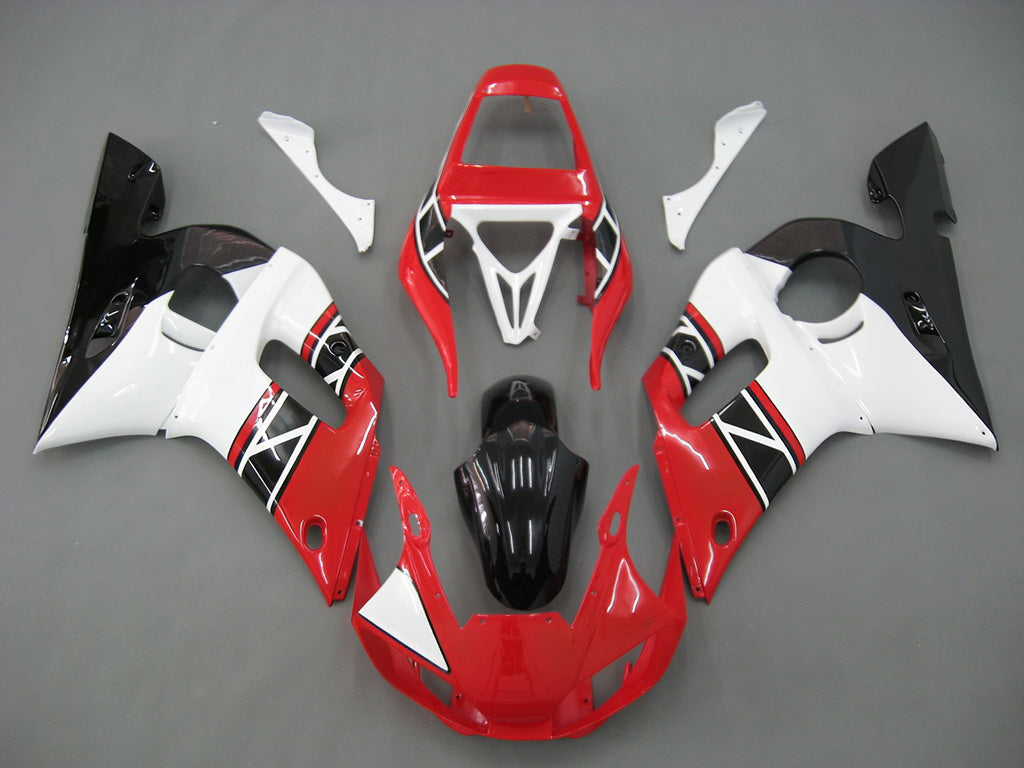 Fairings 1998-2002 Yamaha YZF-R6 Red White Black R6 Generic