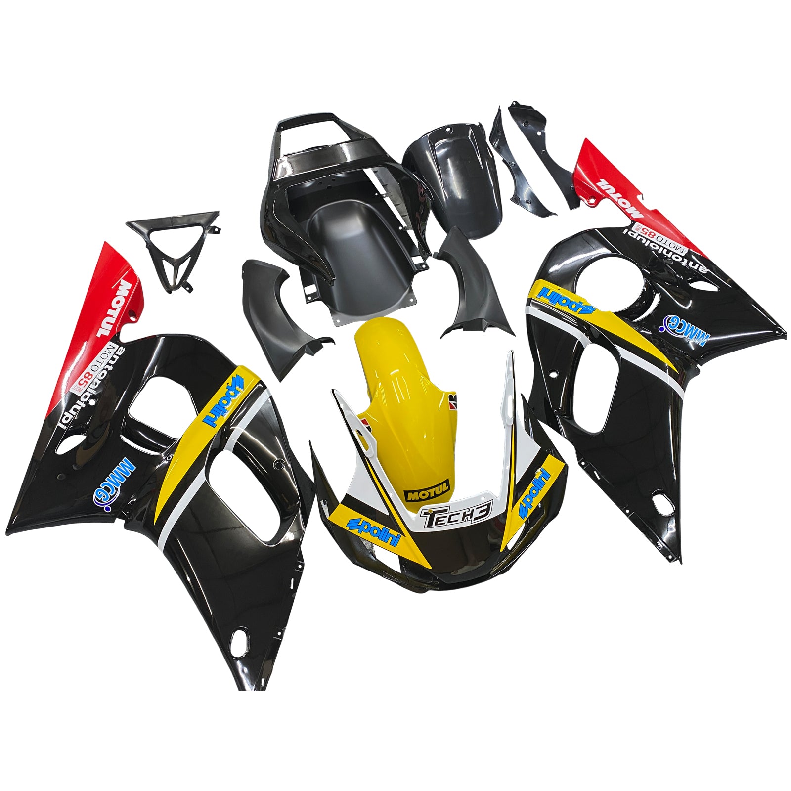 Yamaha YZF 600 R6 1998-2002 Fairing Kit Bodywork Plastic ABS