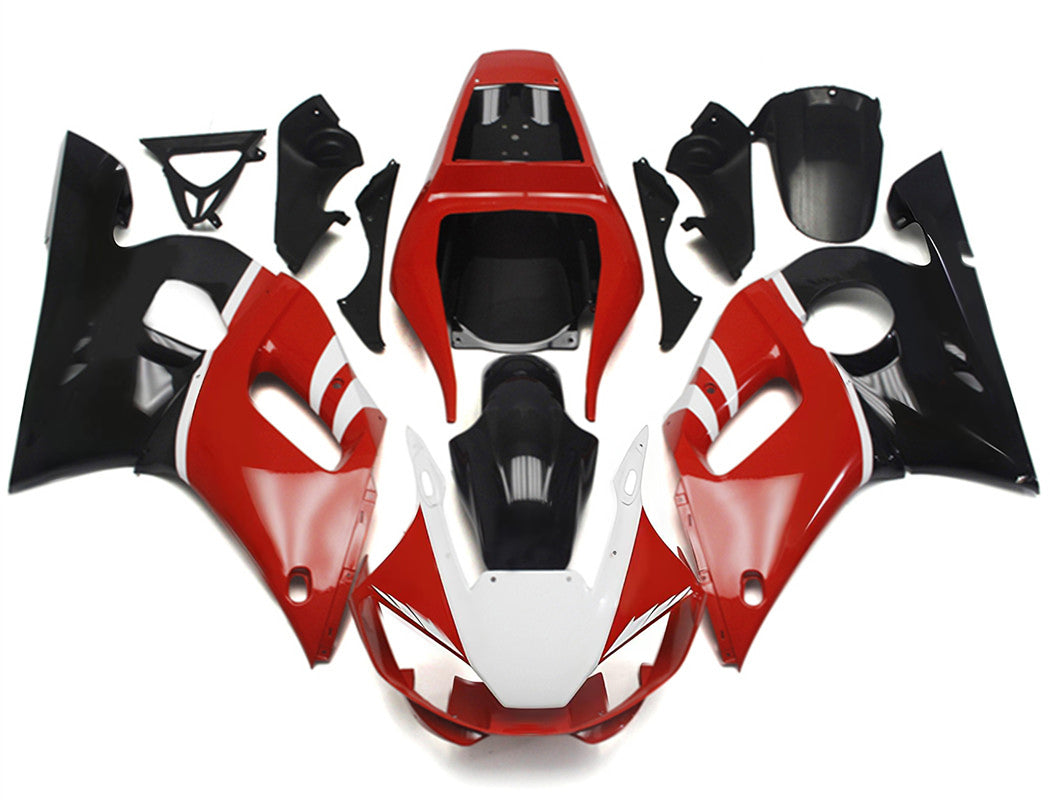 야마하 YZF 600 R6 1998-2002 페어링 키트 차체 플라스틱 ABS