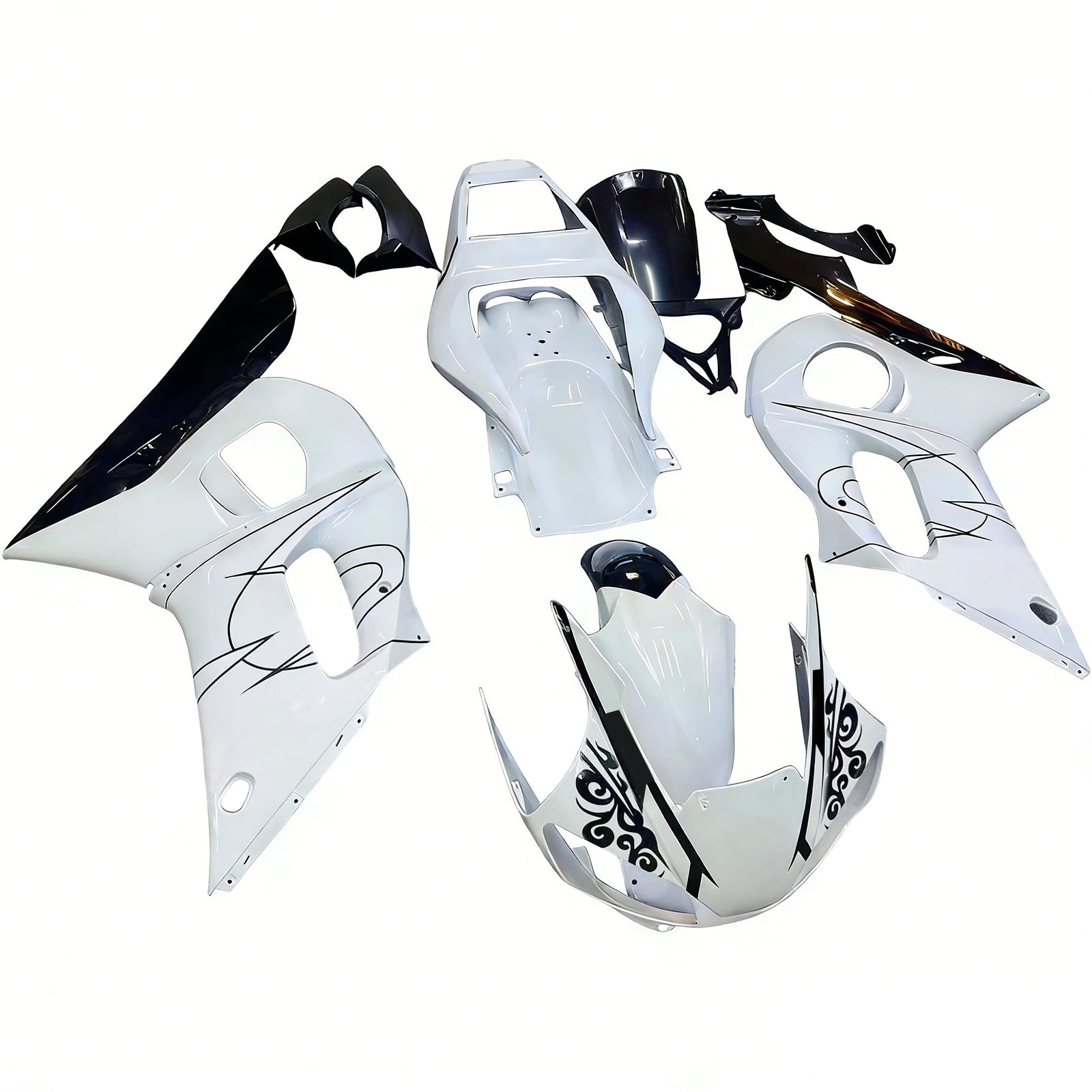 Yamaha YZF 600 R6 1998-2002 Fairing Kit Bodywork Plastic ABS