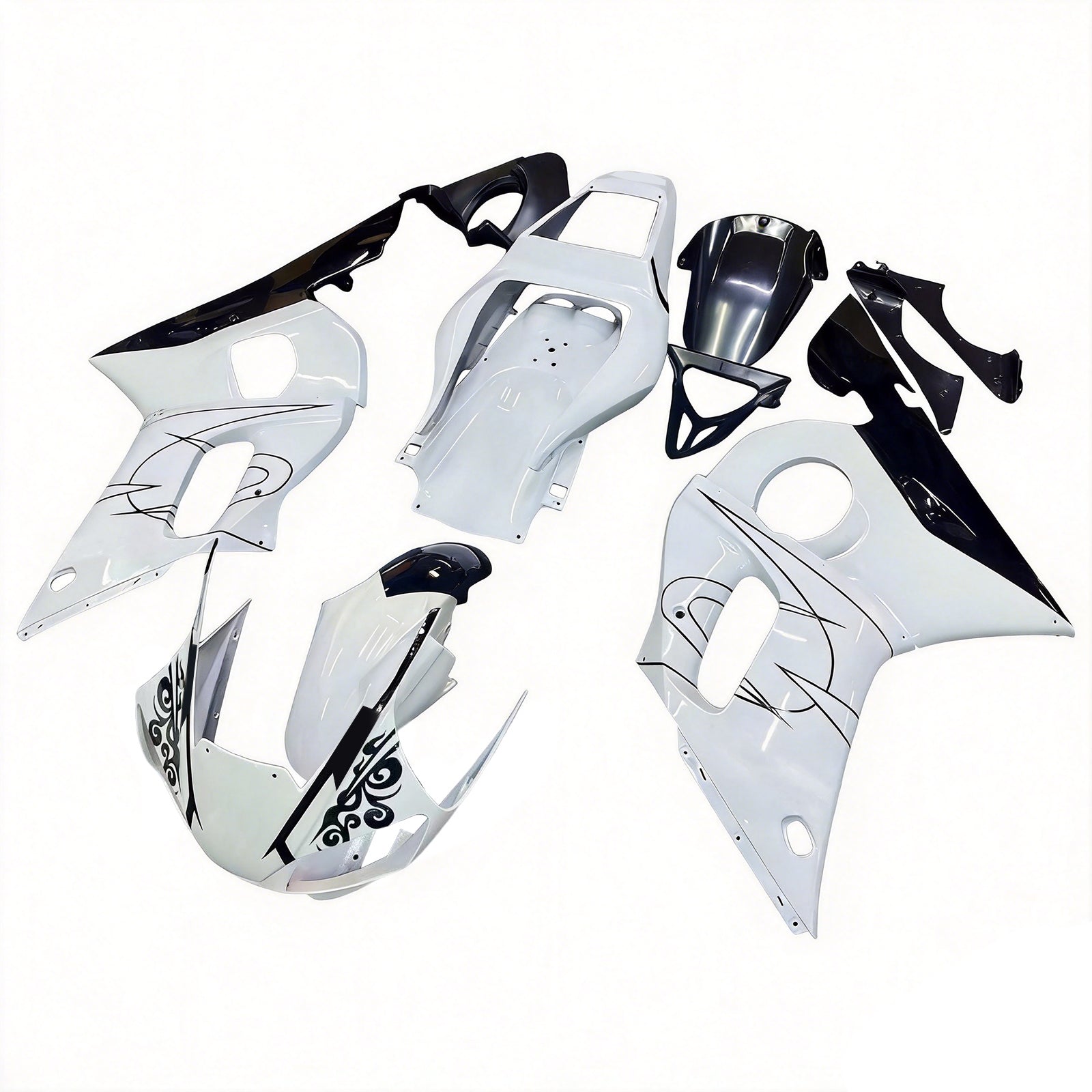Yamaha YZF 600 R6 1998-2002 Fairing Kit Bodywork Plastic ABS