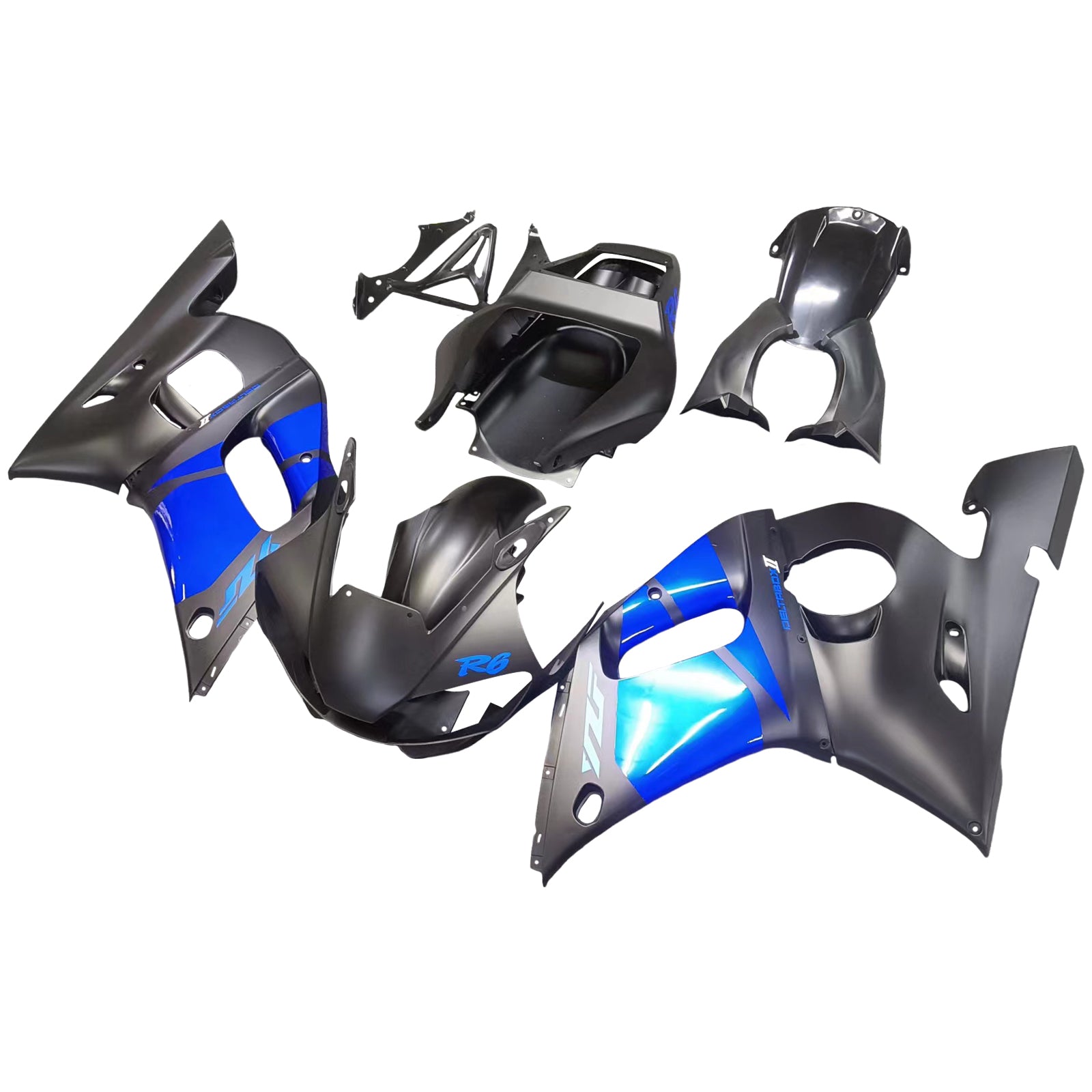 Yamaha YZF 600 R6 1998-2002 Fairing Kit Bodywork Plastic ABS