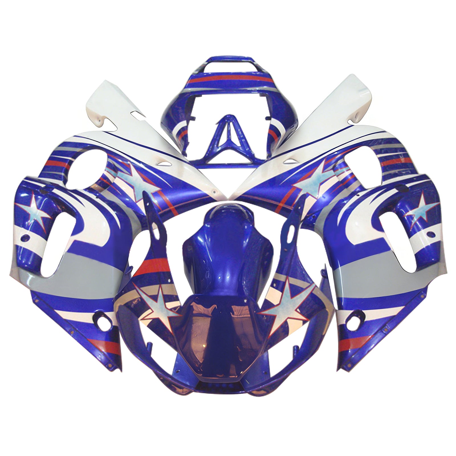 Yamaha YZF 600 R6 1998-2002 Kit Carenado Carrocería Plástico ABS