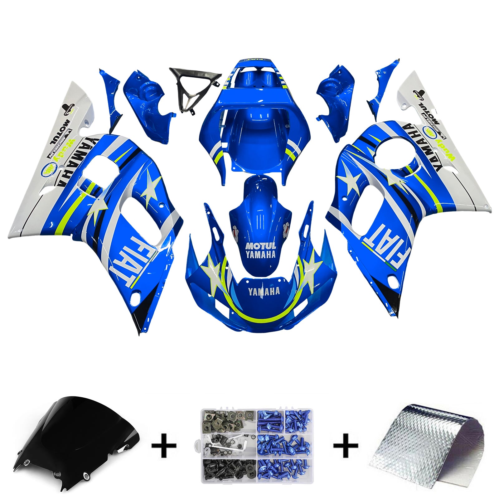 Fairing Kit For Yamaha YZF 600 R6 1998-2002 Generic