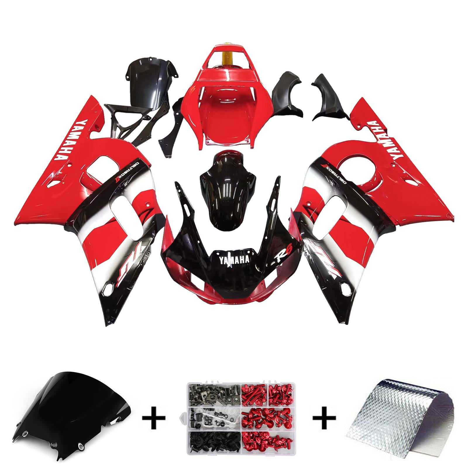 Kit Carenado Para Yamaha YZF 600 R6 1998-2002 Generico