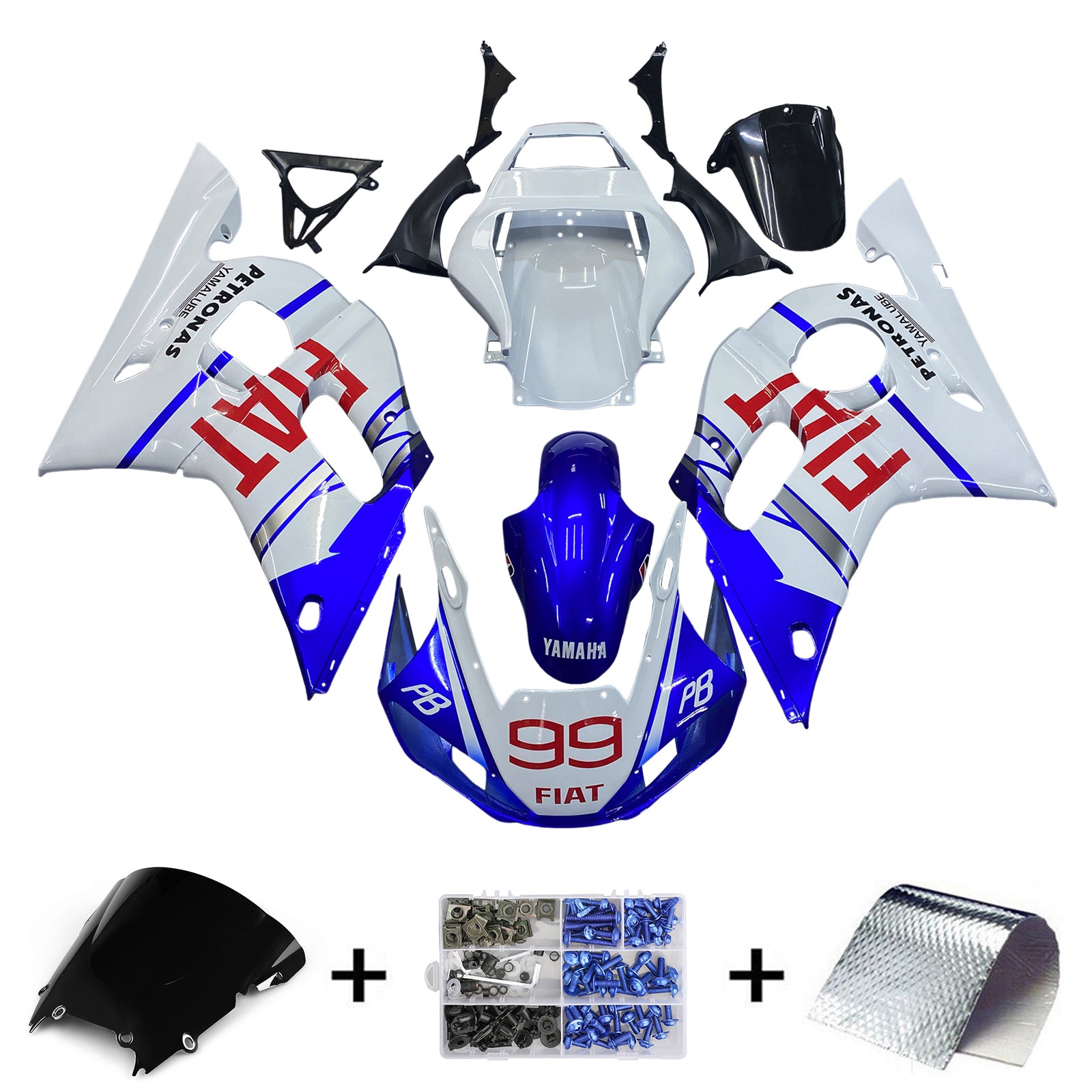 Fairing Kit For Yamaha YZF 600 R6 1998-2002 Generic