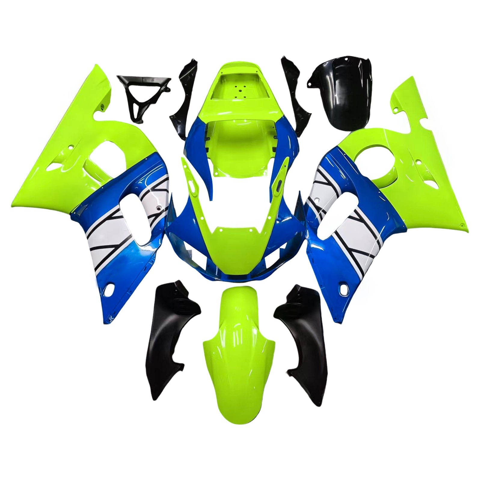 야마하 YZF 600 R6 1998-2002용 일반 페어링 키트