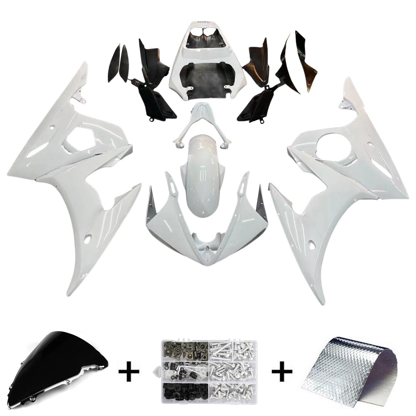 Fairings YZF 600 R6 (2003-2005) Bodywork Fairing ABS Injection Molded Plastics