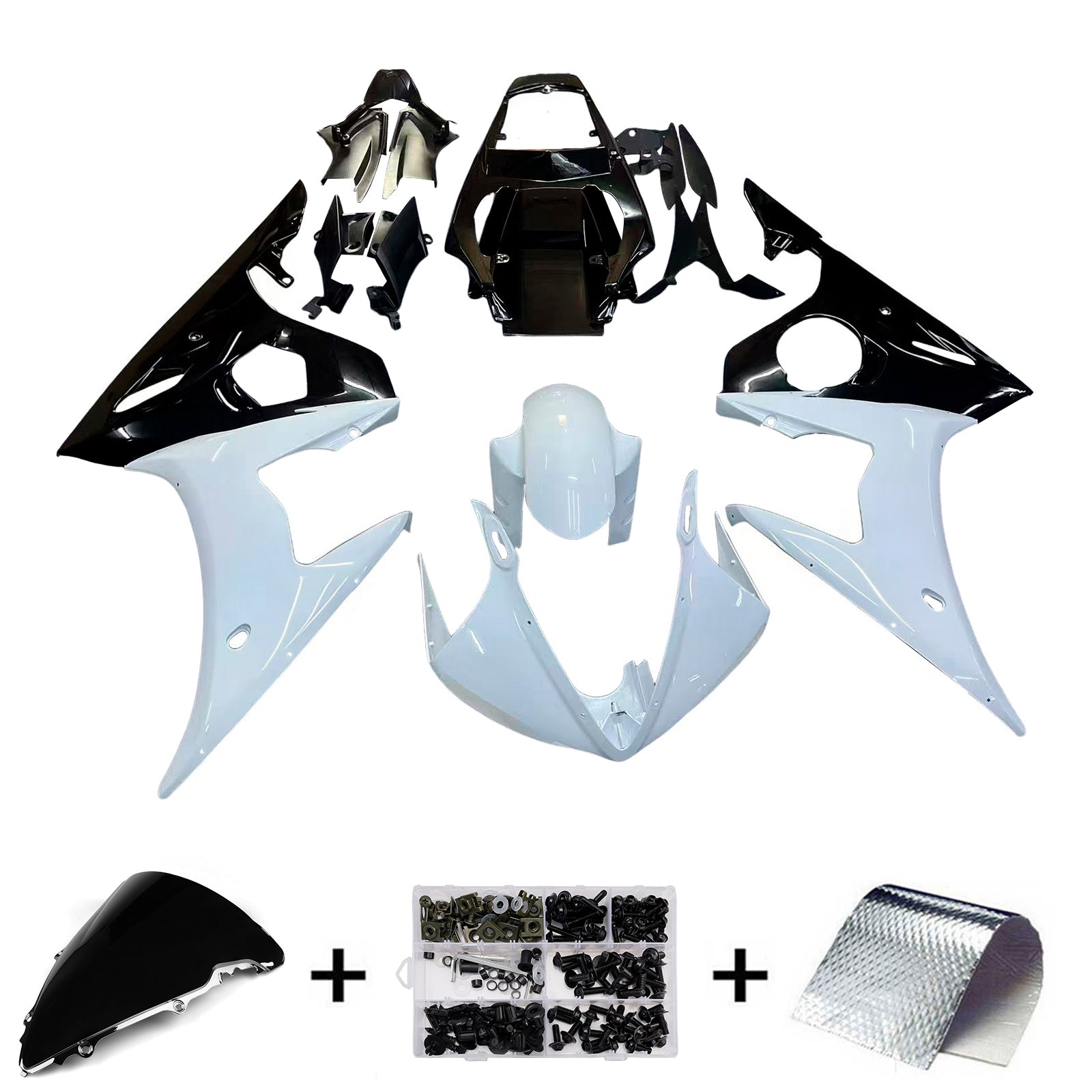 Injection Fairing Kit Bodywork For 2003-2004 Yamaha R6 & 2006-2009 YZF R6S