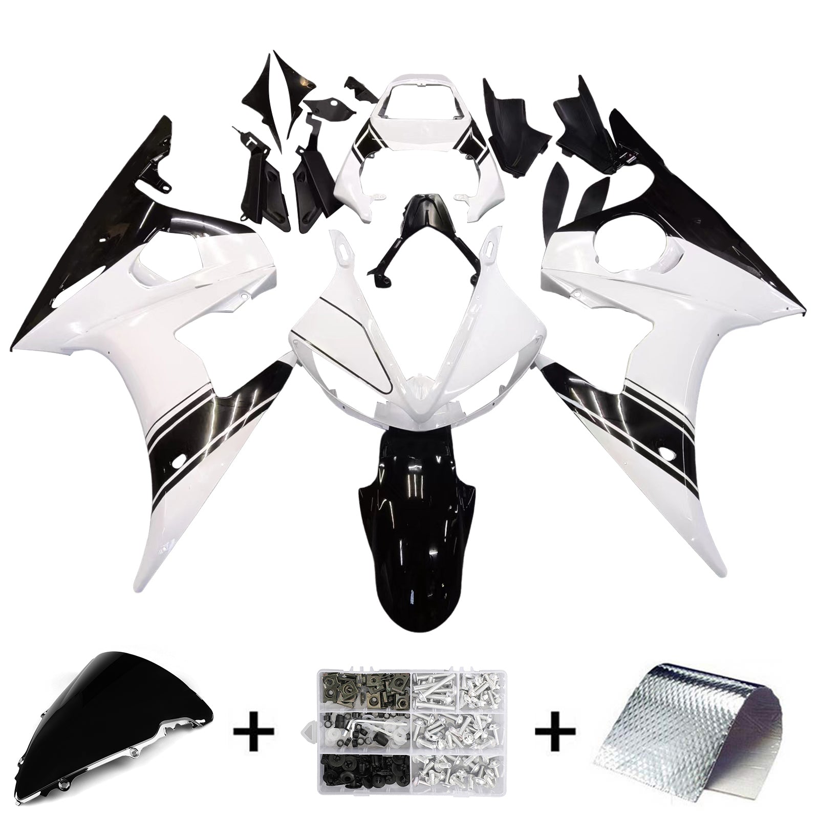 Fairings YZF 600 R6 (2003-2005) Bodywork Fairing ABS Injection Molded Plastics