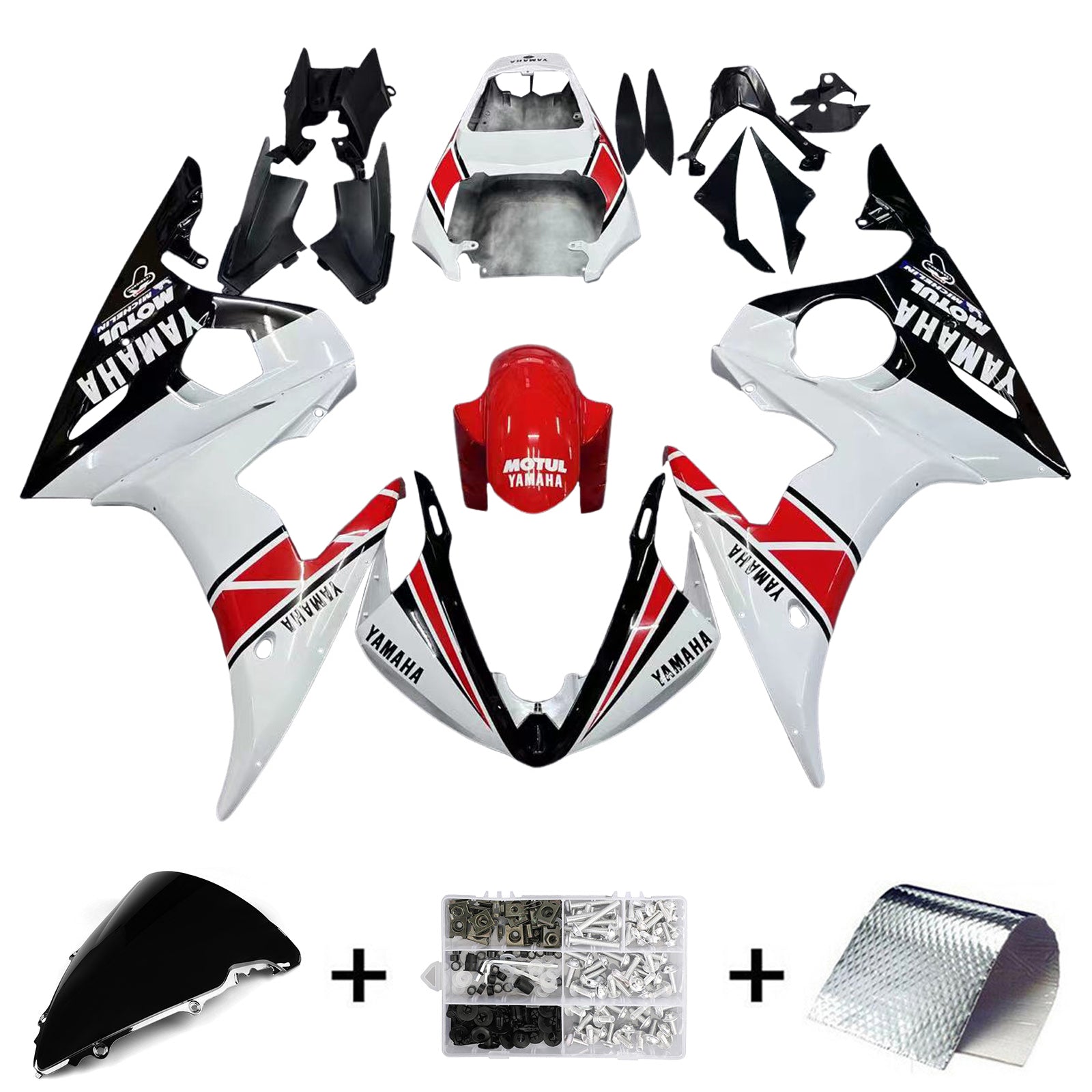 Kit de carenado para Yamaha YZF 600 R6 2003-2004 R6S 2006-2009