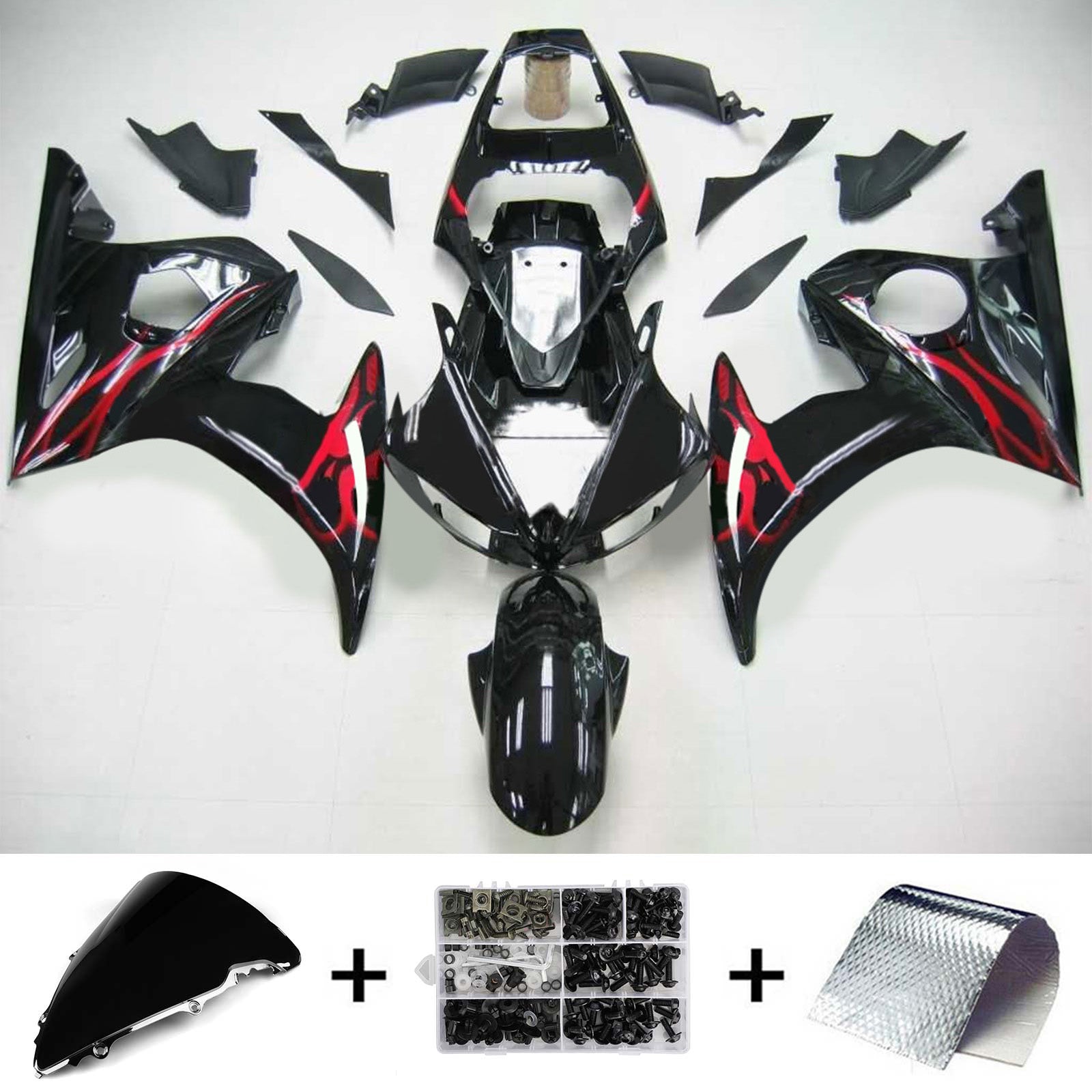 Fairing Kit For Yamaha YZF 600 R6 2003-2004 R6S 2006-2009