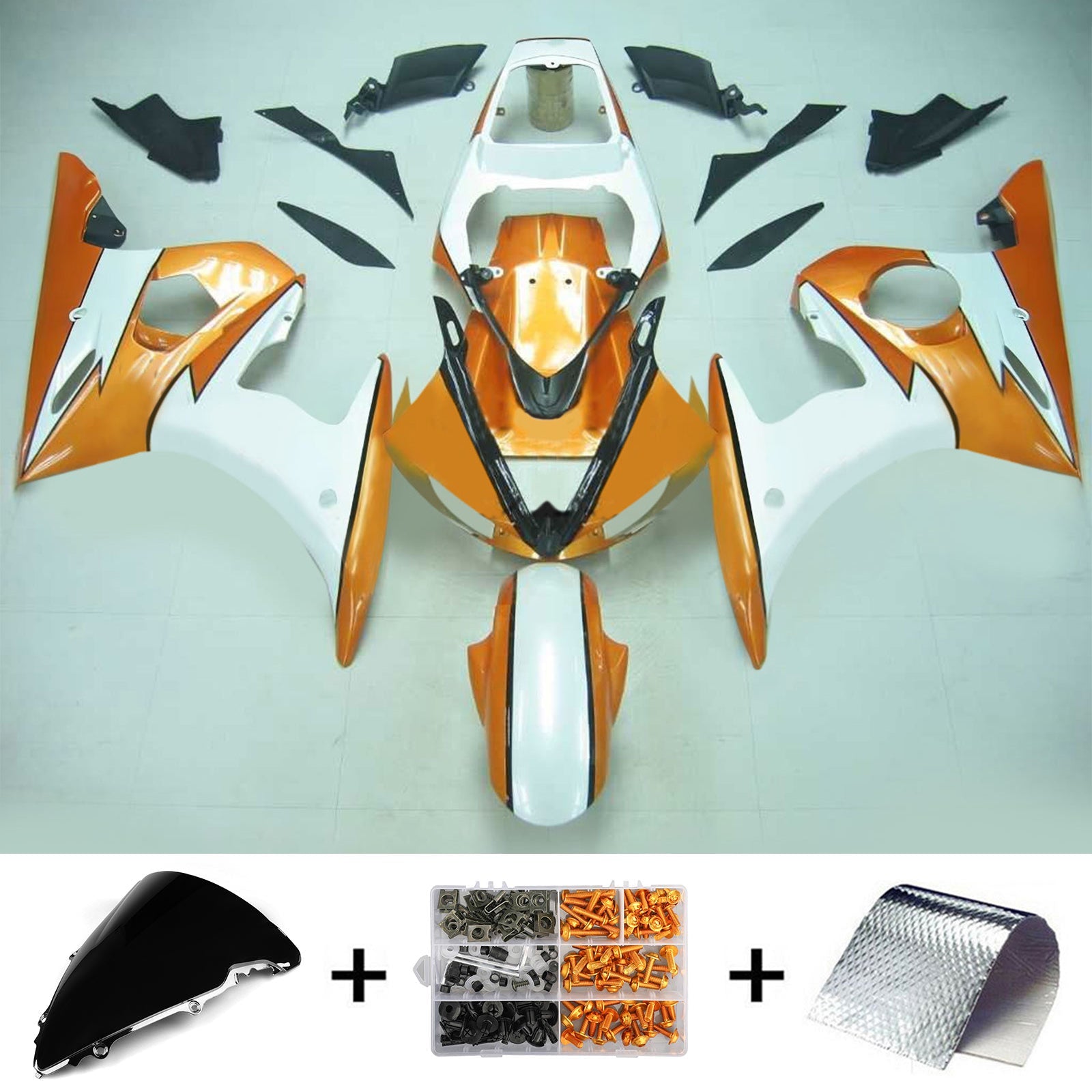 Kit de carenado para Yamaha YZF 600 R6 2003-2004 R6S 2006-2009