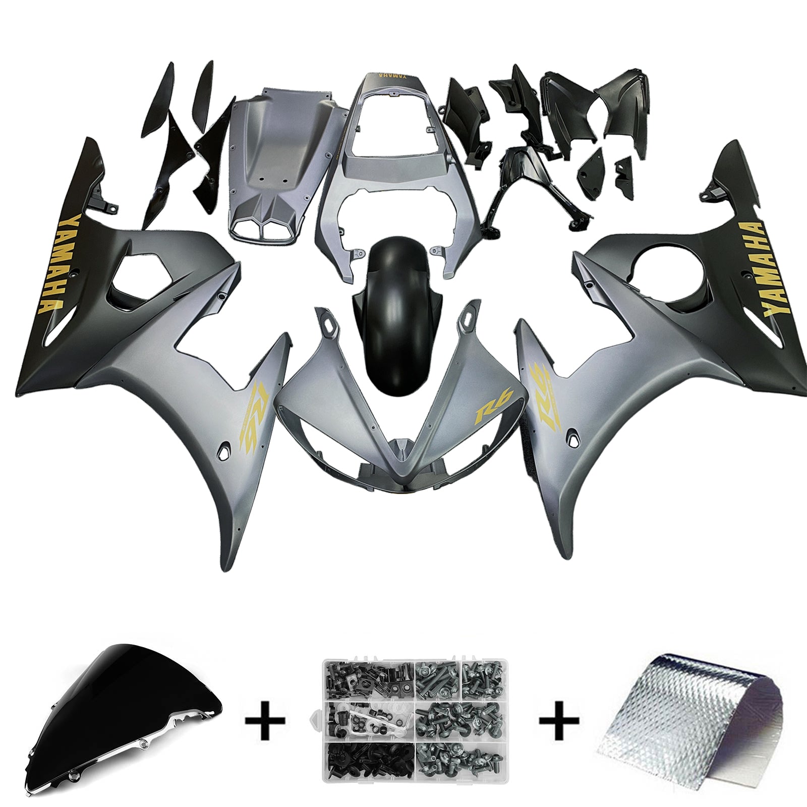 Kit de carenado para Yamaha YZF 600 R6 2003-2004 R6S 2006-2009